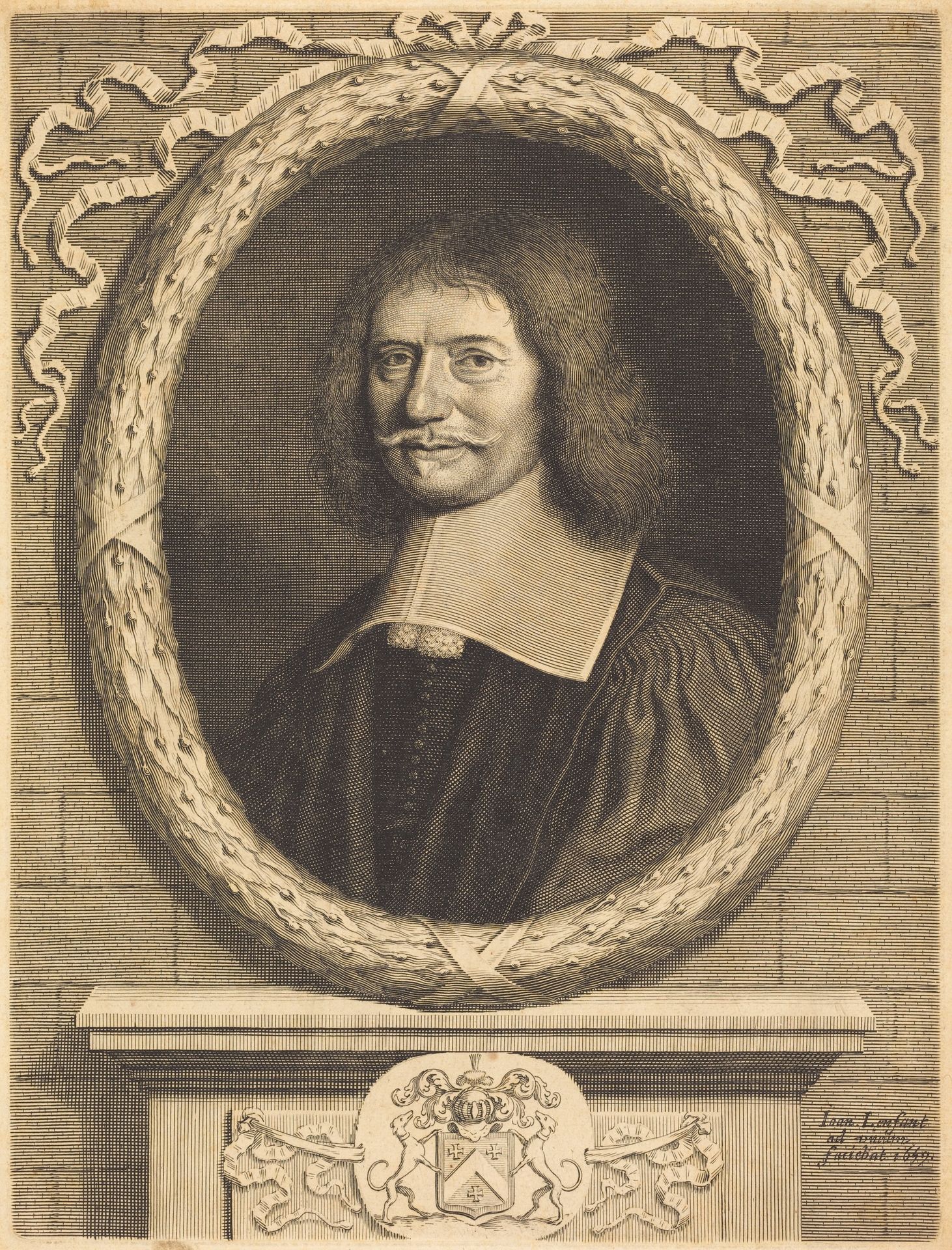 Portrait of an Unknown Gentleman by Jean Lenfant