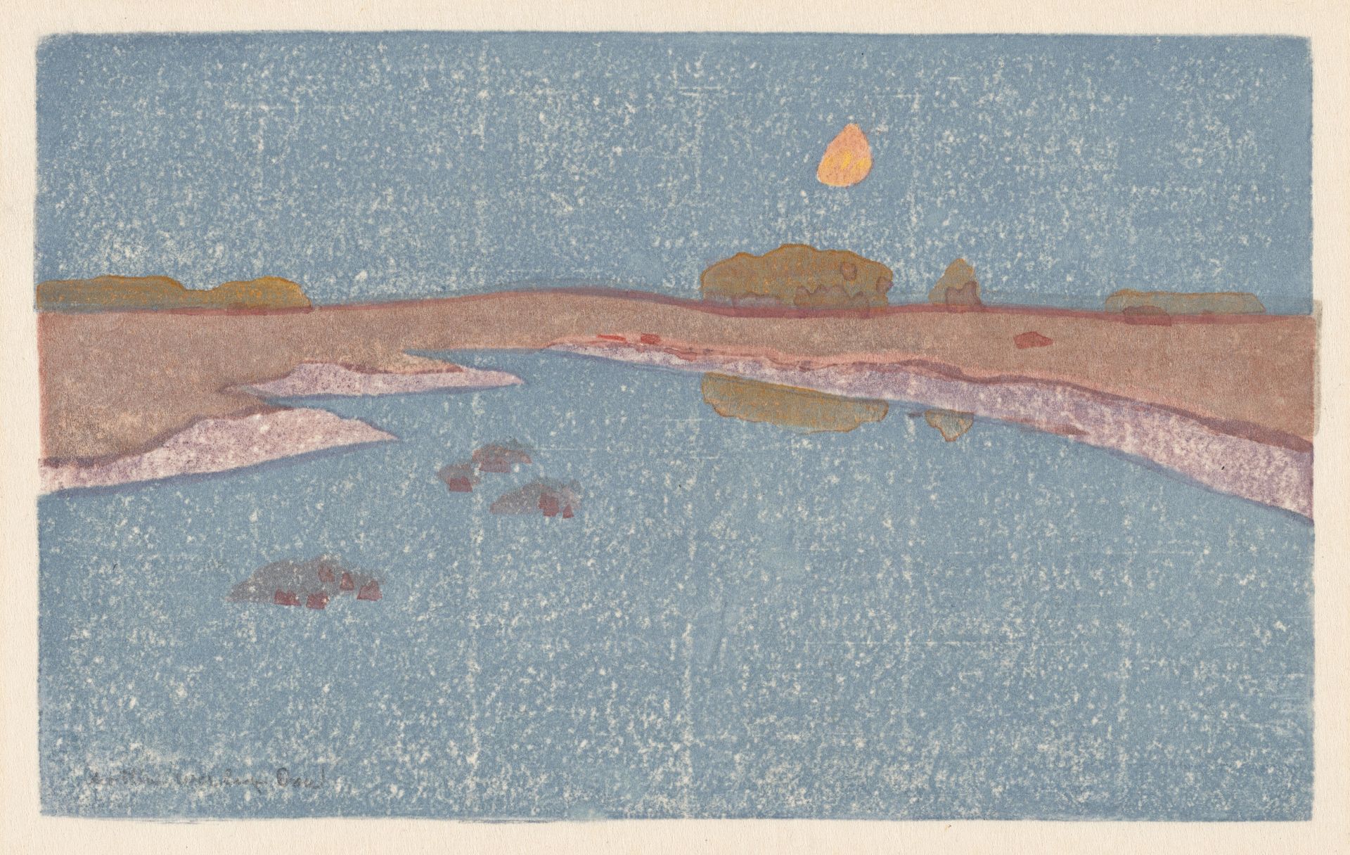 Marsh Creek by Arthur Wesley Dow