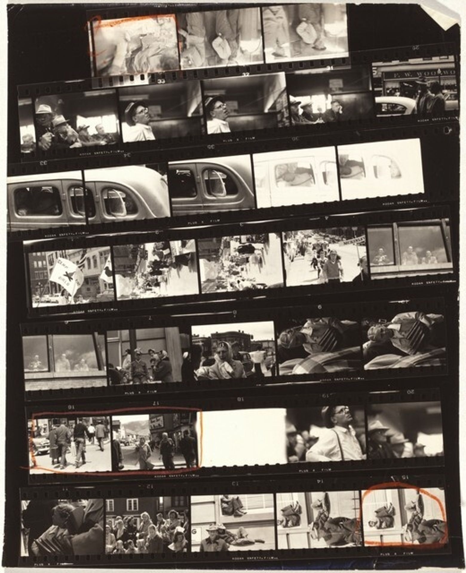 Guggenheim 693--Butte, Montana by Robert Frank