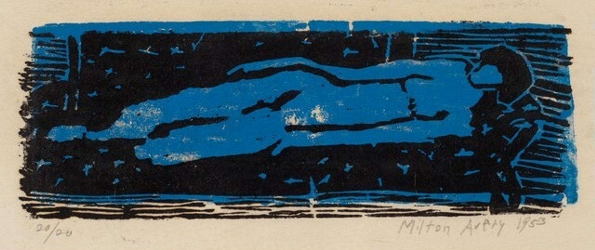Nude by Milton Avery