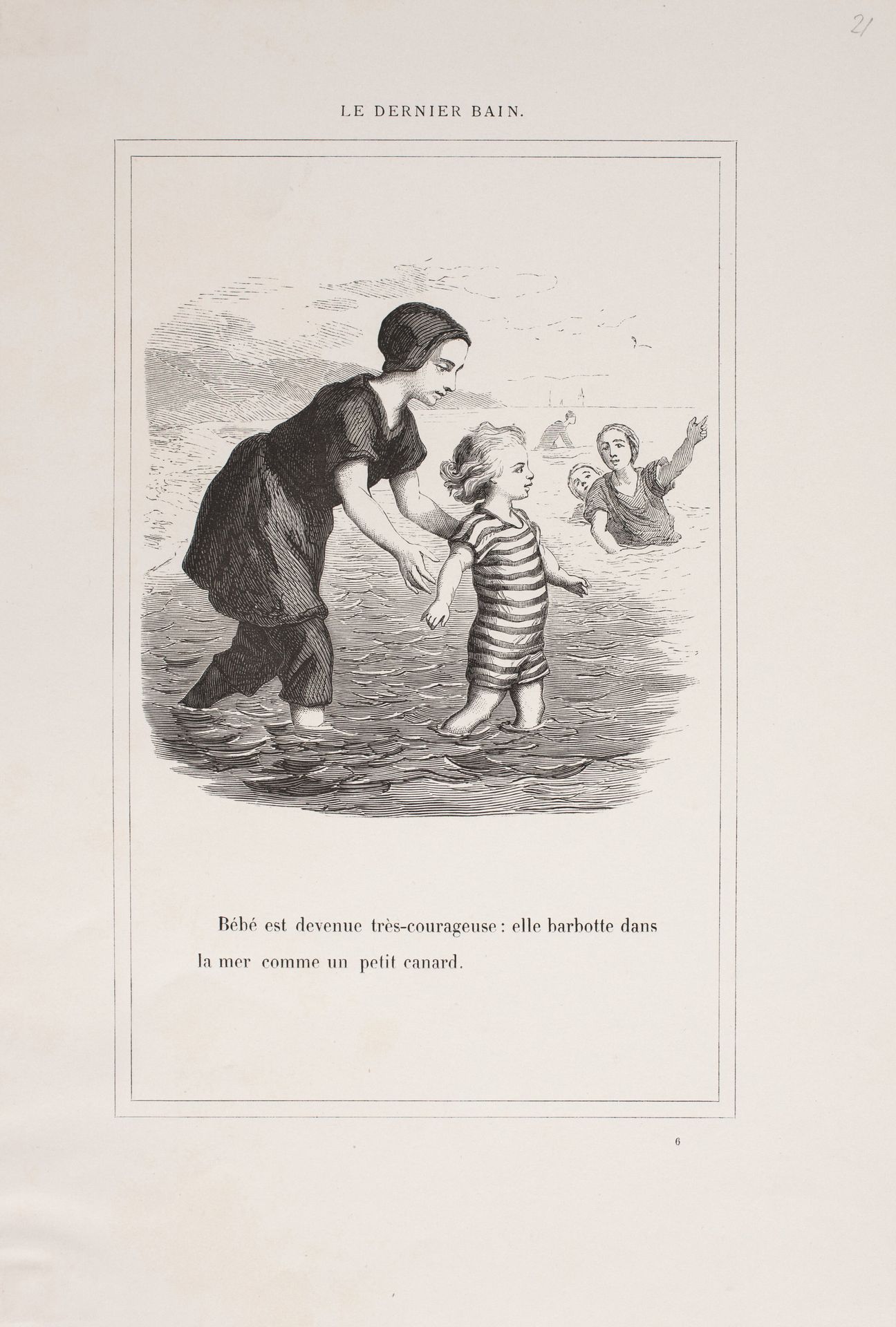Le dernier bain by Lorenz Frølich