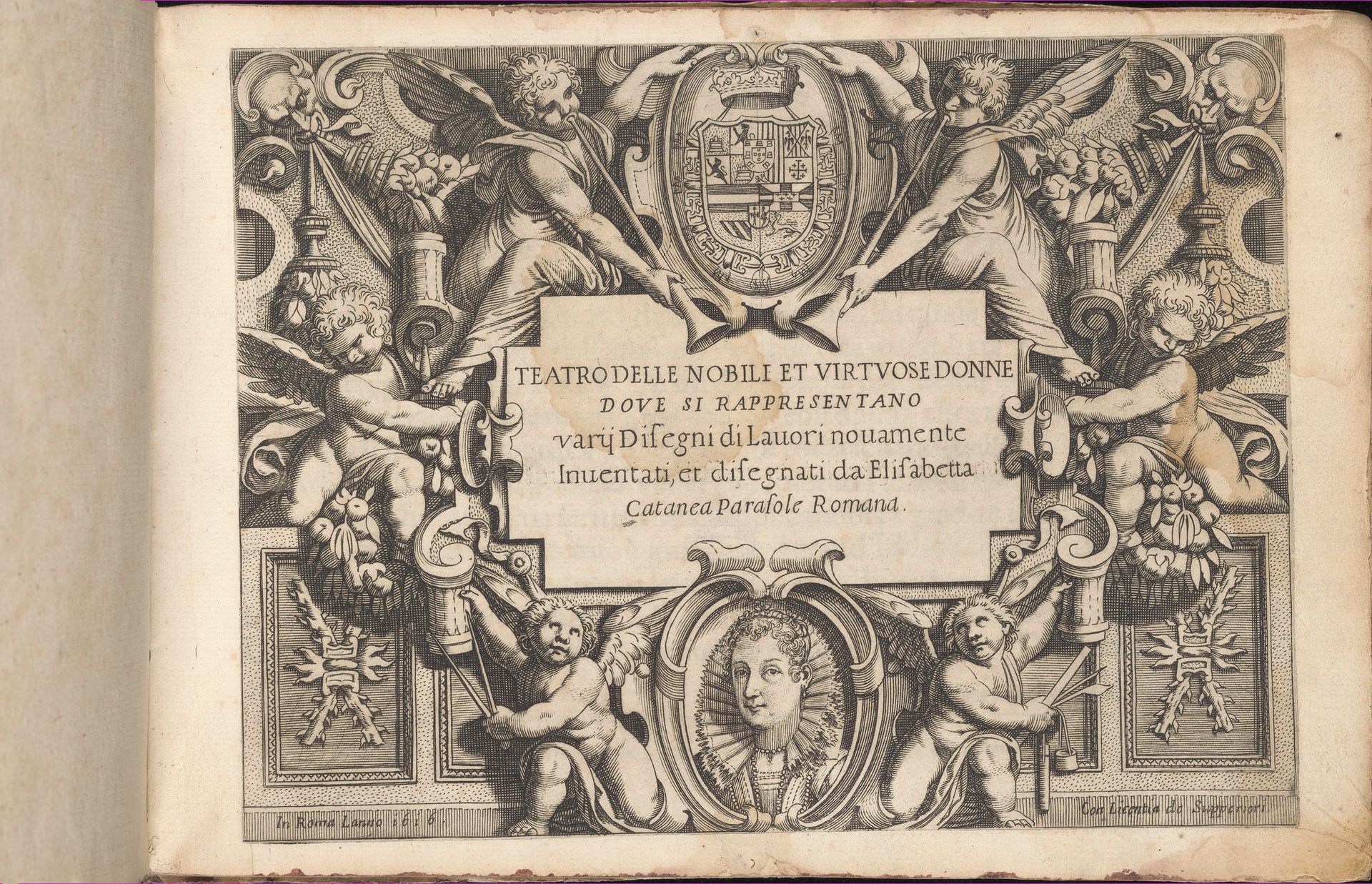Teatro delle Nobili et Virtuose Donne... by Isabella Catanea Parasole
