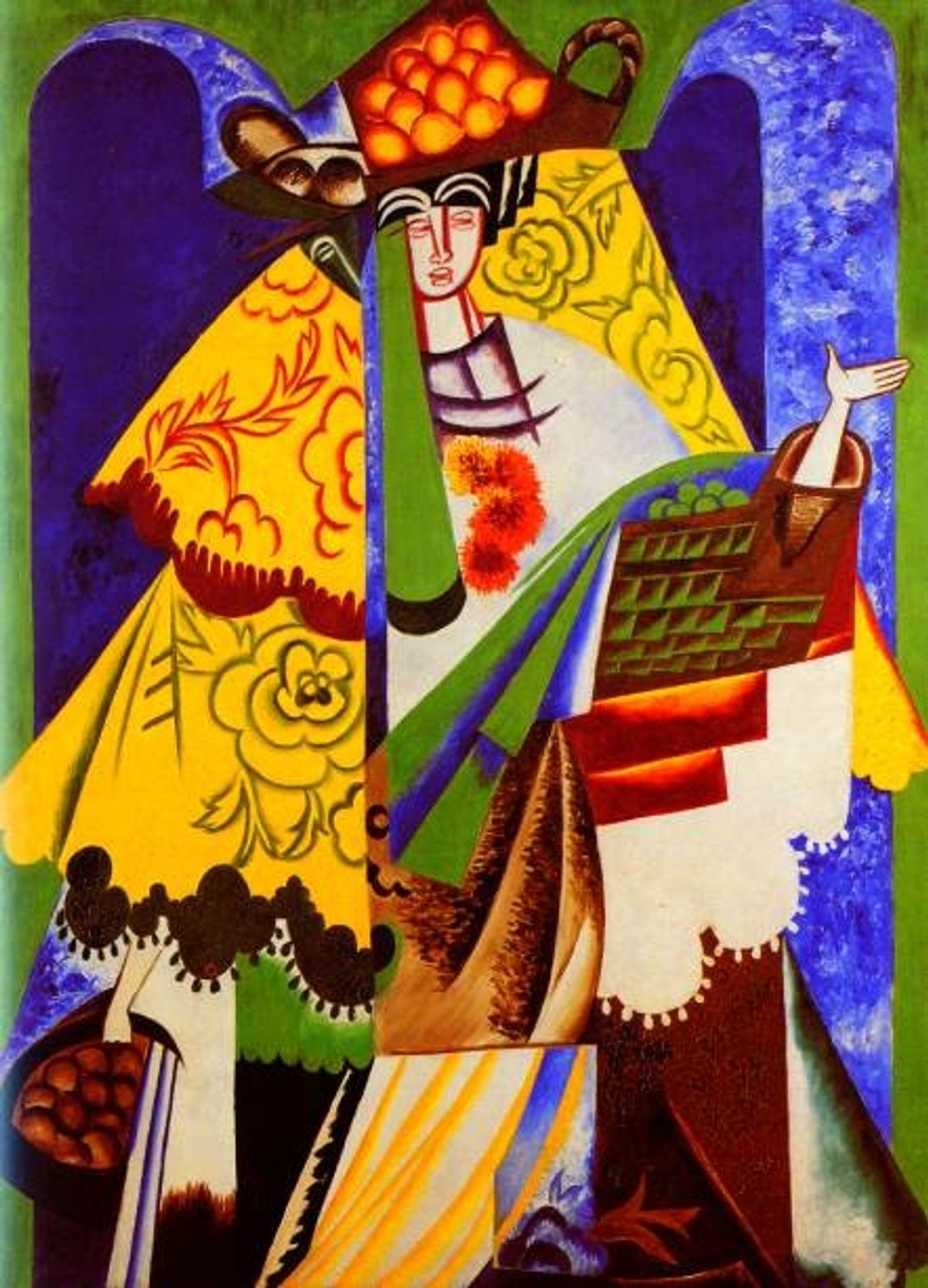 Orange Vendor, Spain by Natalia Goncharova