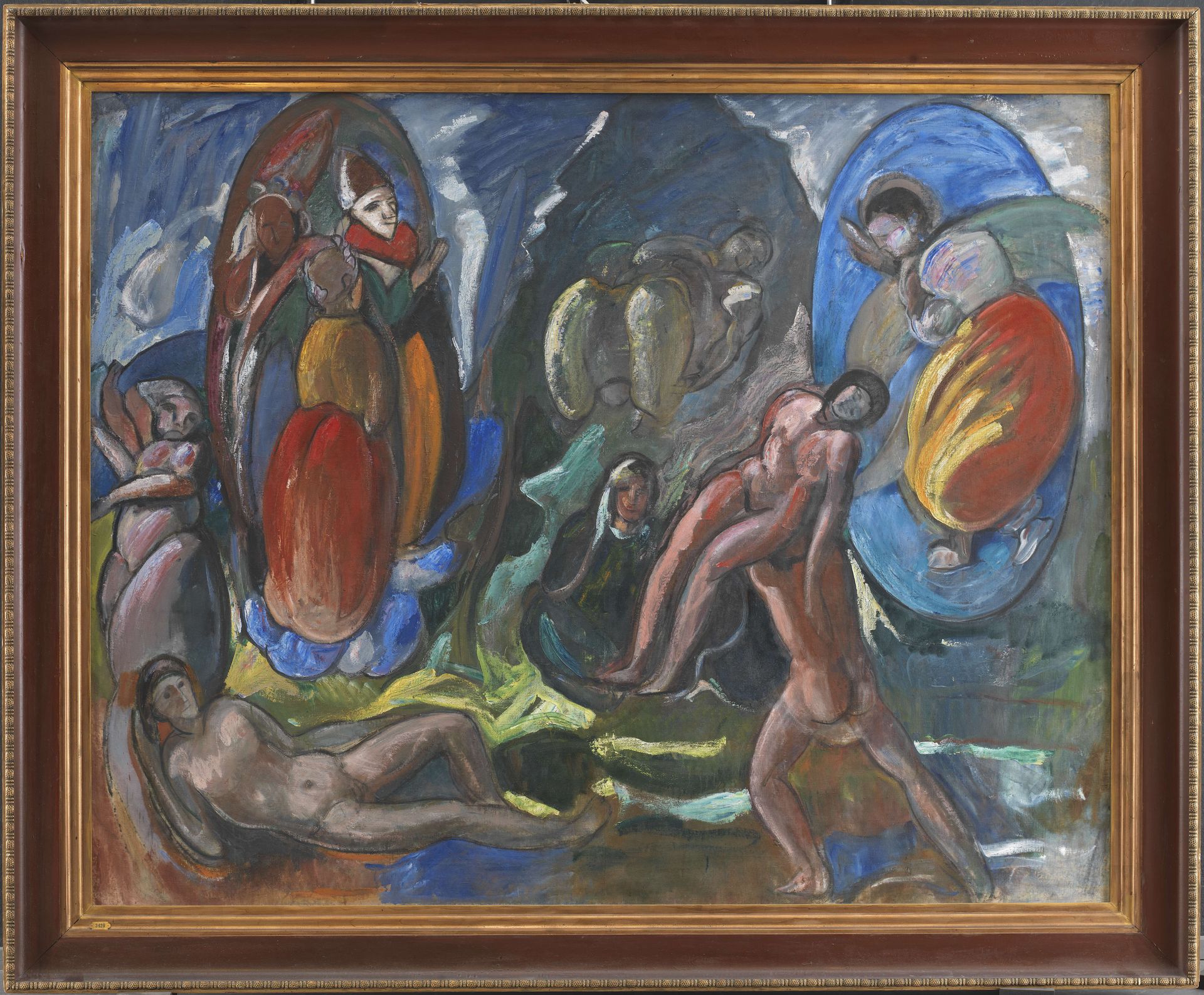 The Creation of Eve. Composition. Opus II by J.A. Jerichau (II)