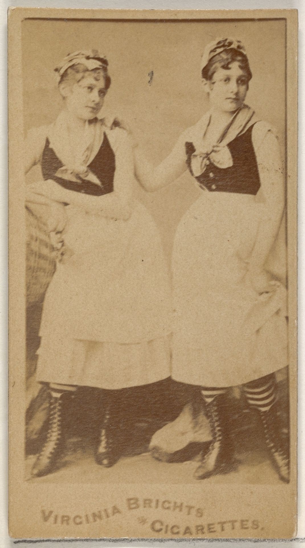 From the Actors and Actresses series (N45, Type 5) for Virginia Brights Cigarettes by Allen & Ginter