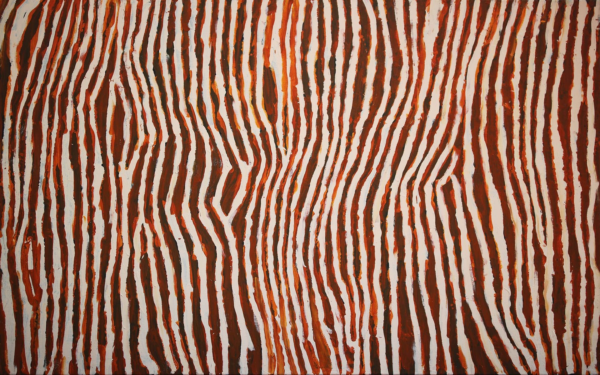 Kungka Kutjarra (Two Women/Hair String Ceremony) by Makinti Napanangka