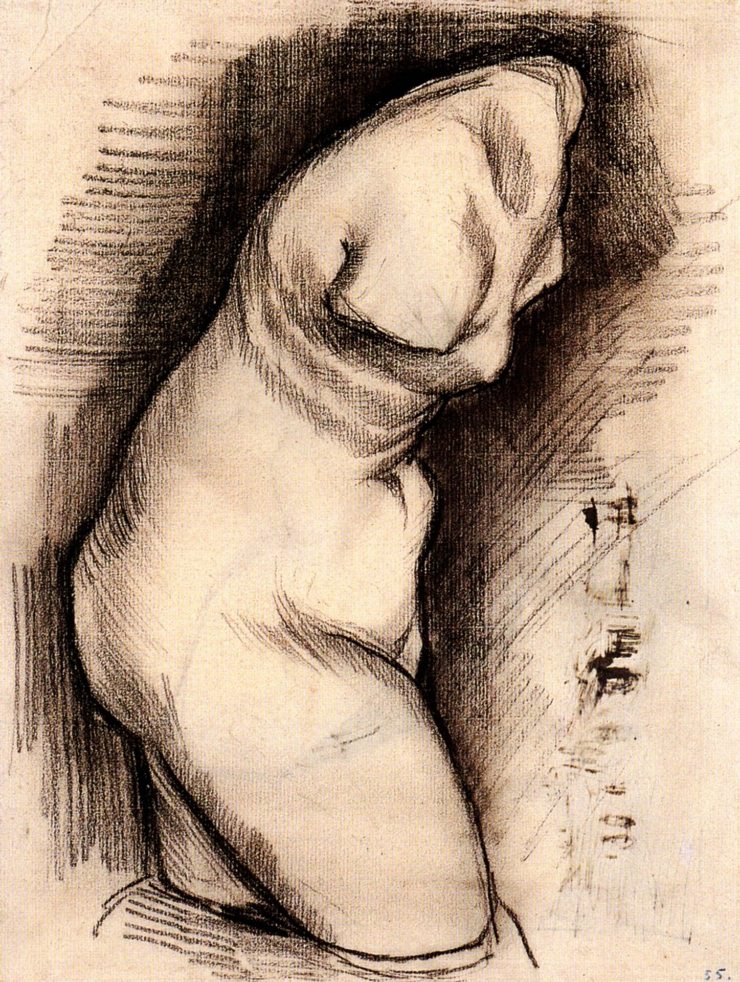 Torso of Venus by Vincent van Gogh