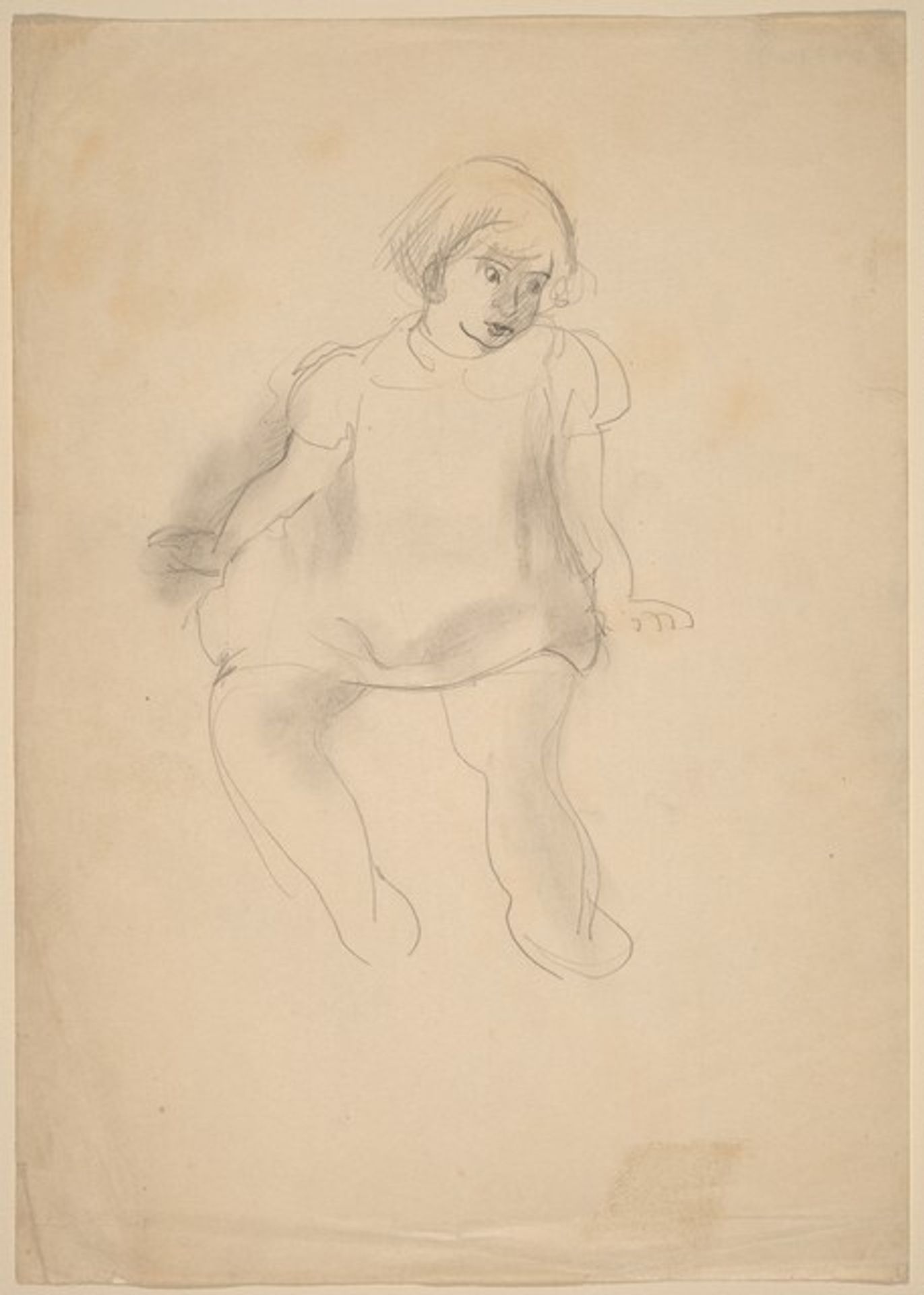 Seated Girl by Mark Rothko