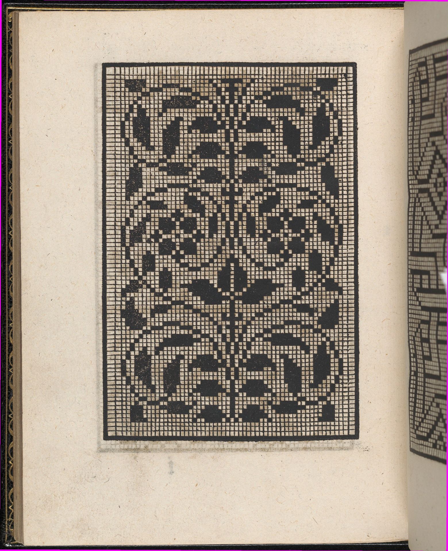 Page from Ein new kunstlich Modelbuch...(Page 40v) by Peter Quentel