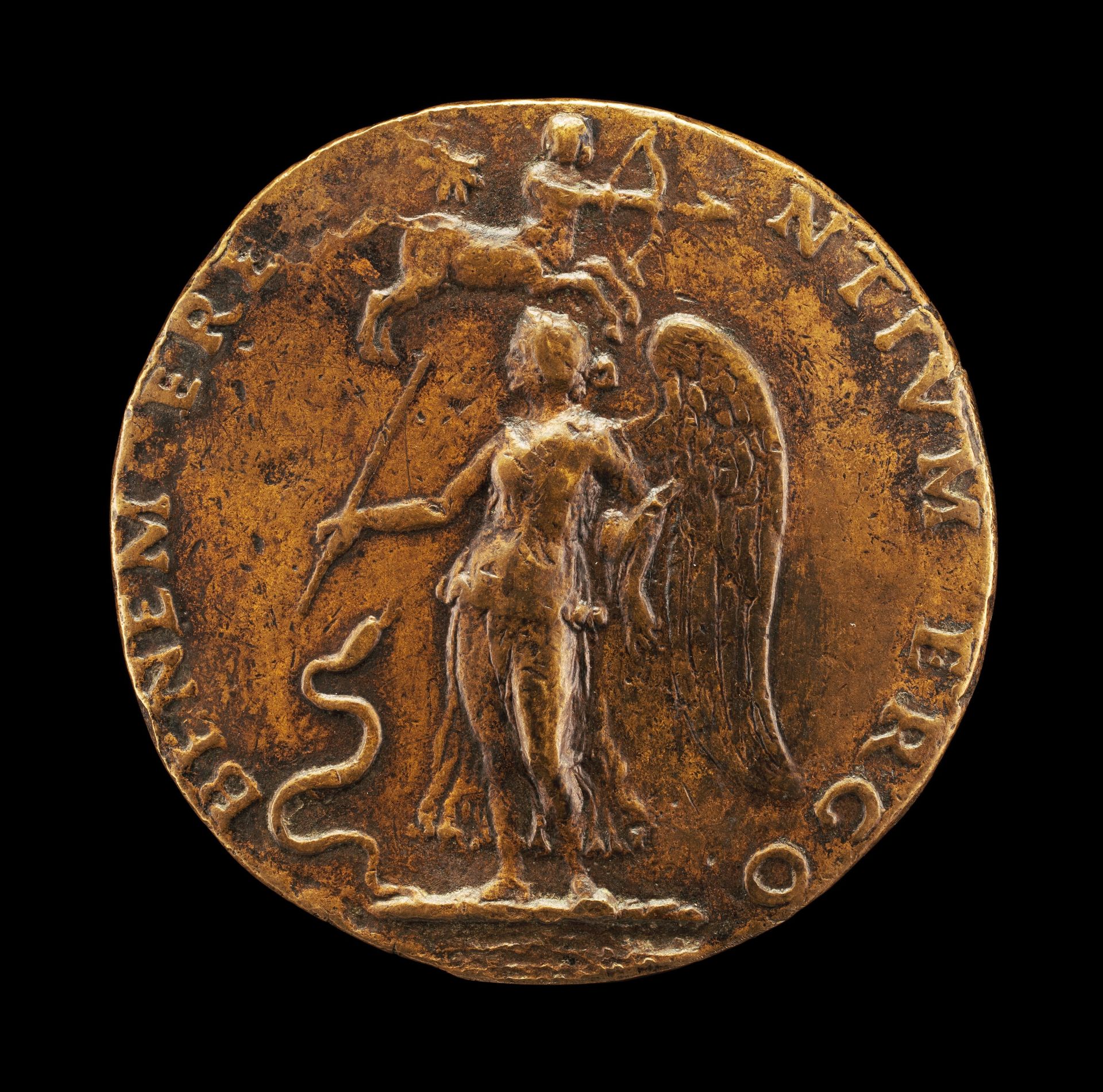 Winged Victory [reverse] by Giancristoforo Romano