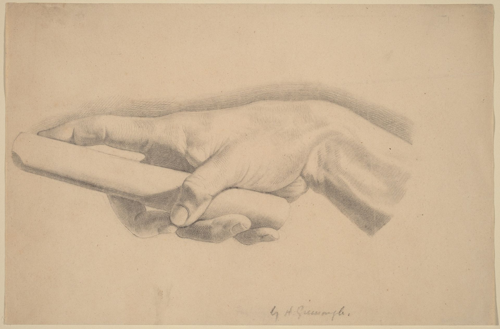 Study of a Hand by Horatio Greenough