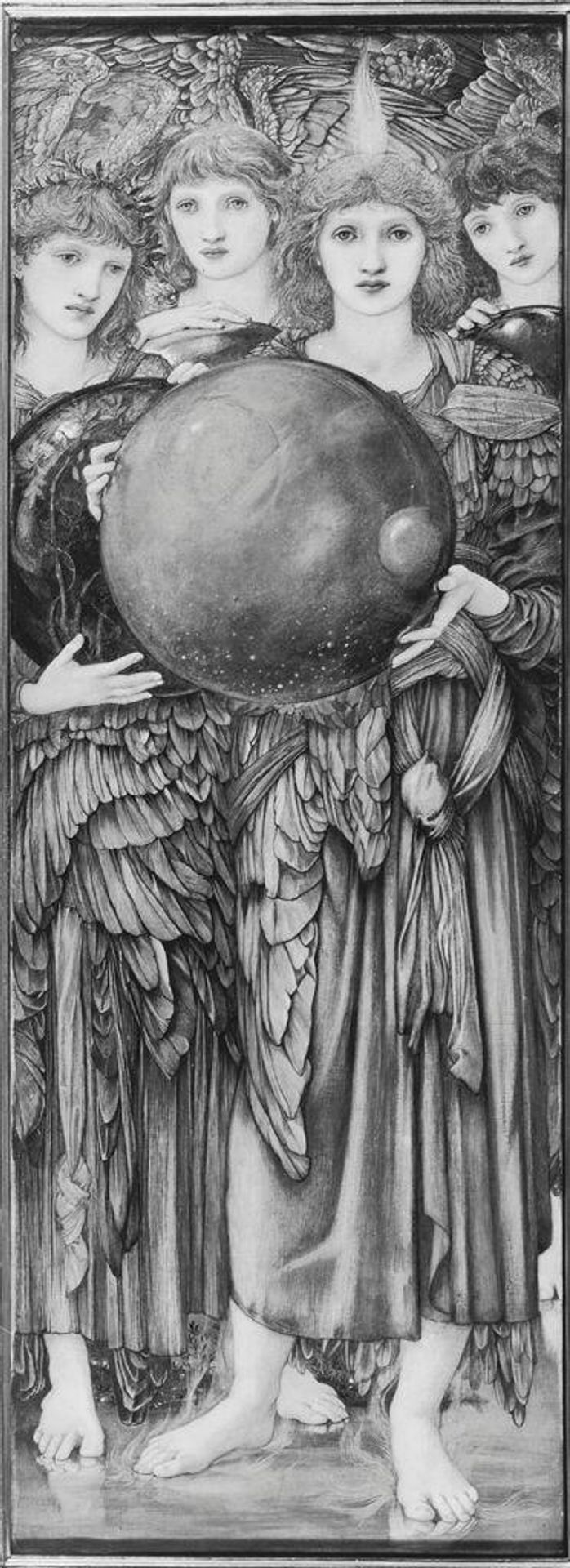The Days of Creation: The Fourth Day by Edward Burne-Jones