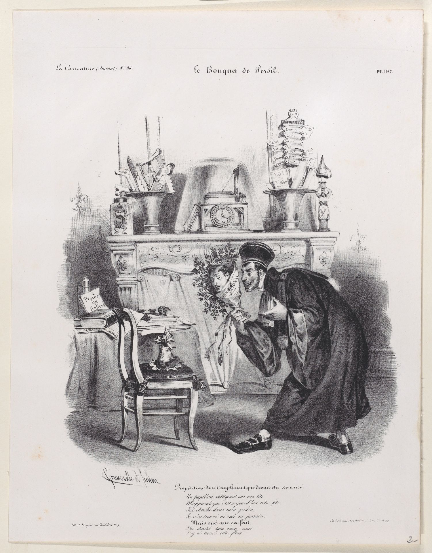 The Parsley Bouquet by J. J. Grandville