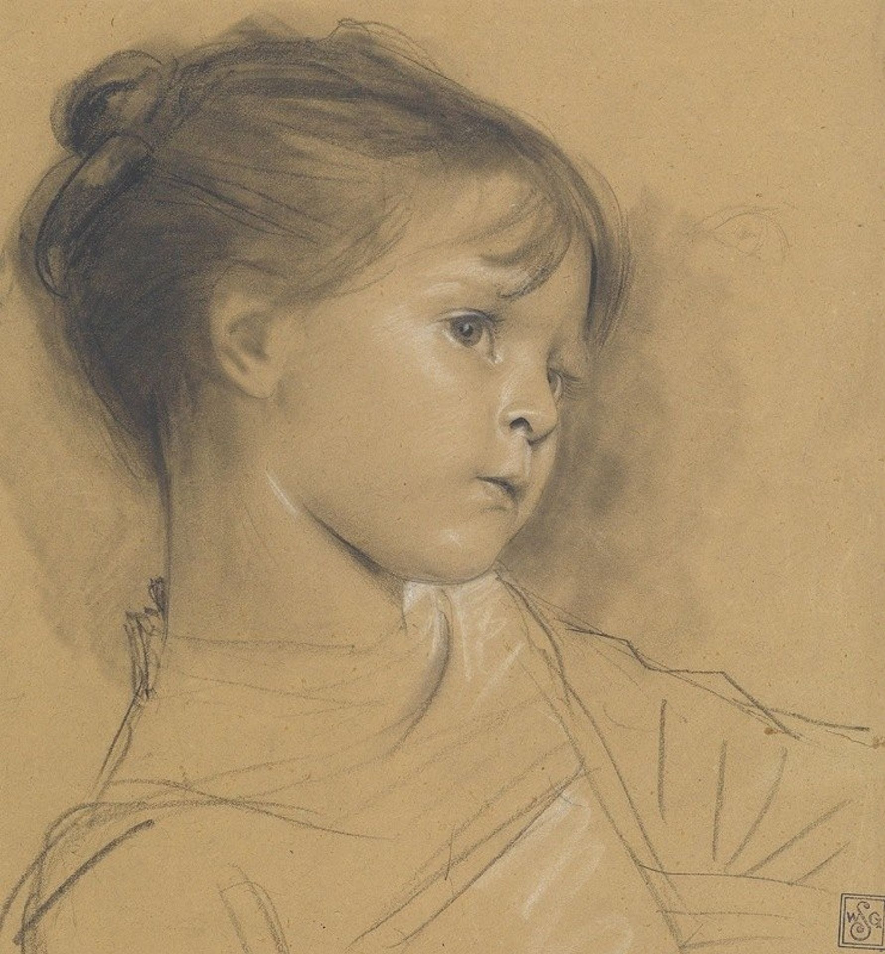 Annerl by Gustav Klimt