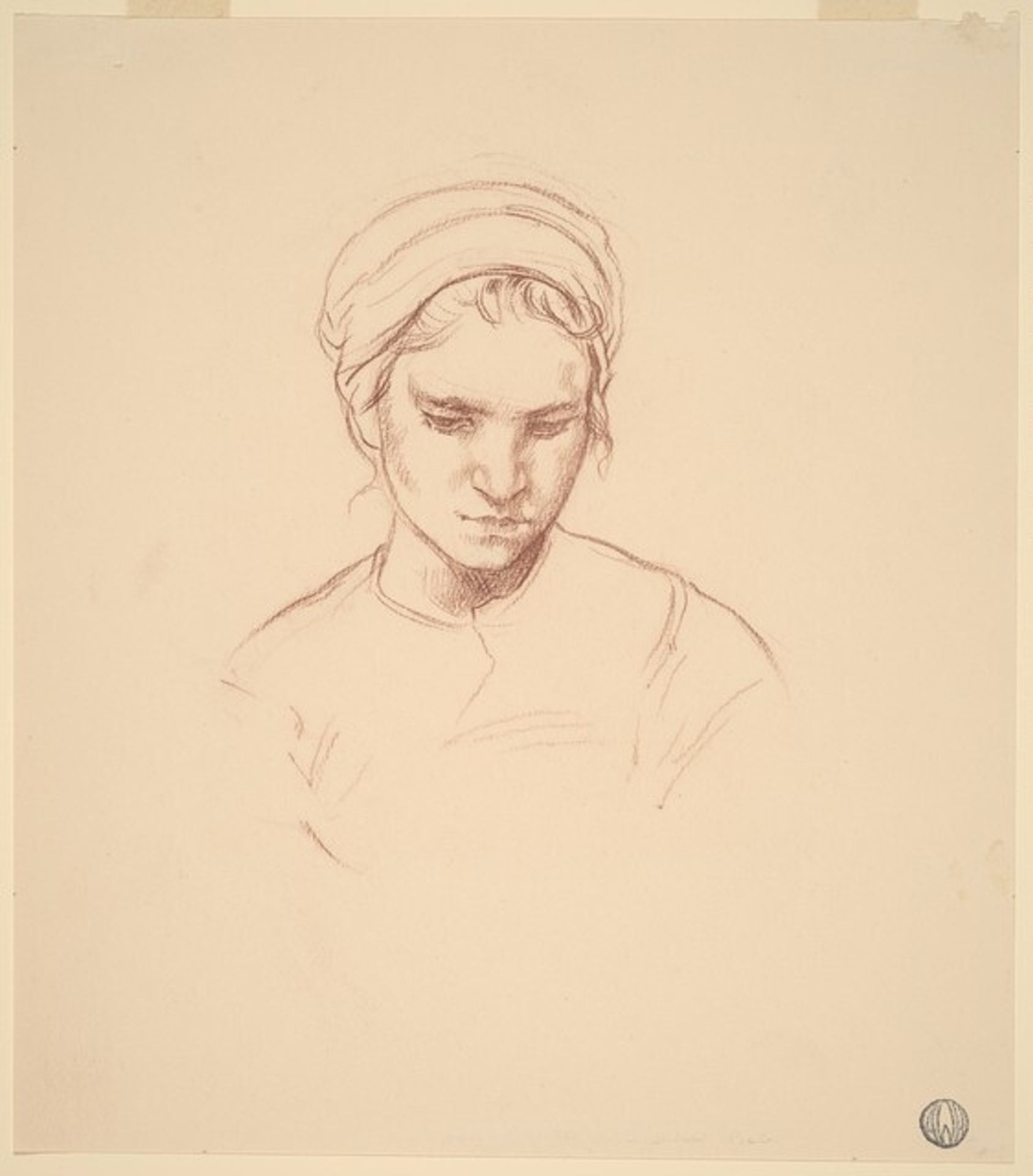 Young Woman, Spain by Arthur William Heintzelman