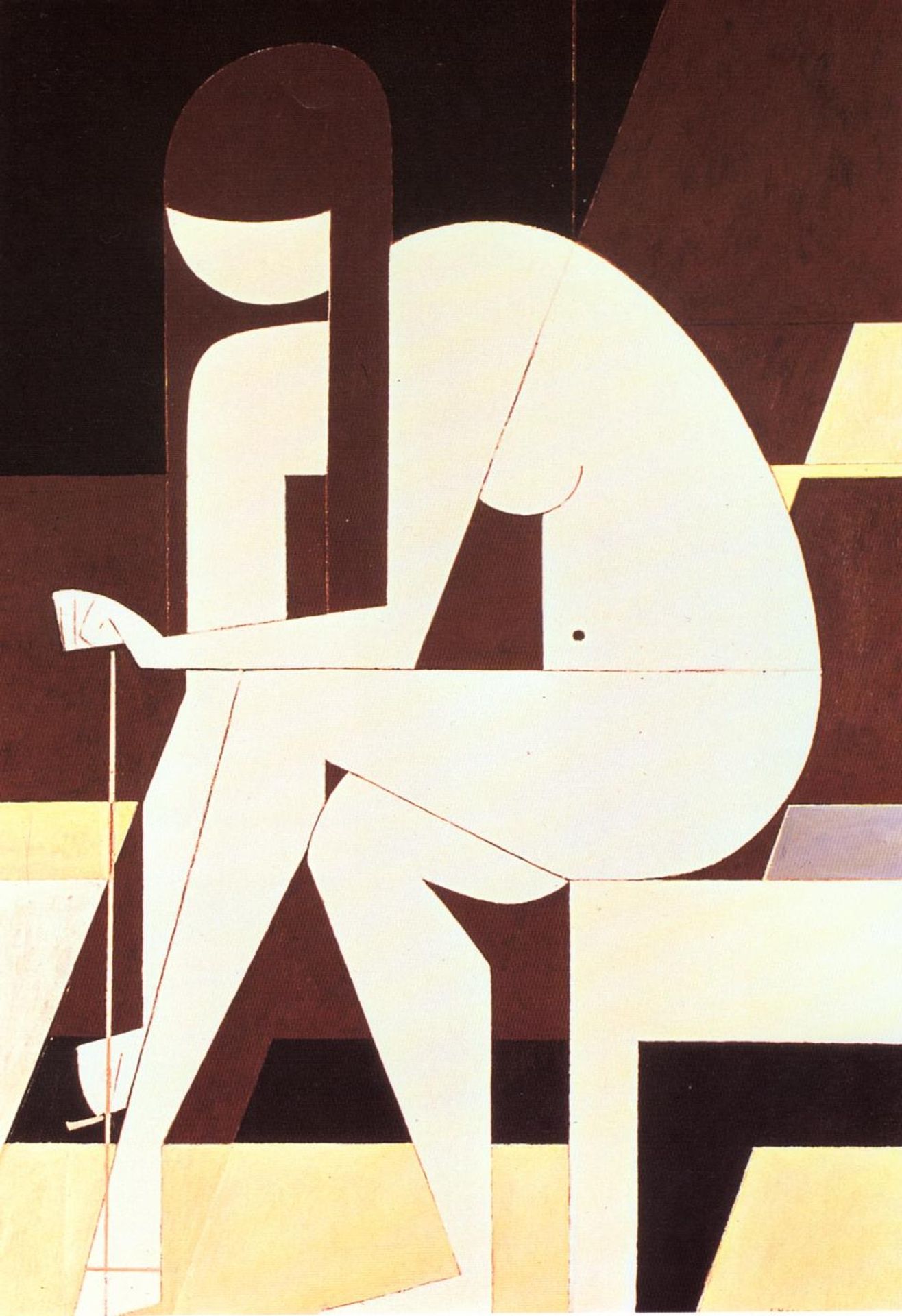 Girl untying her sandal by Yiannis Moralis