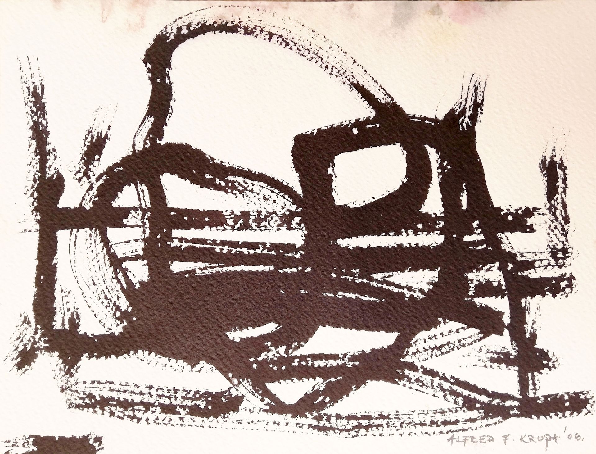 Drava Expression No.1 by Alfred Freddy Krupa
