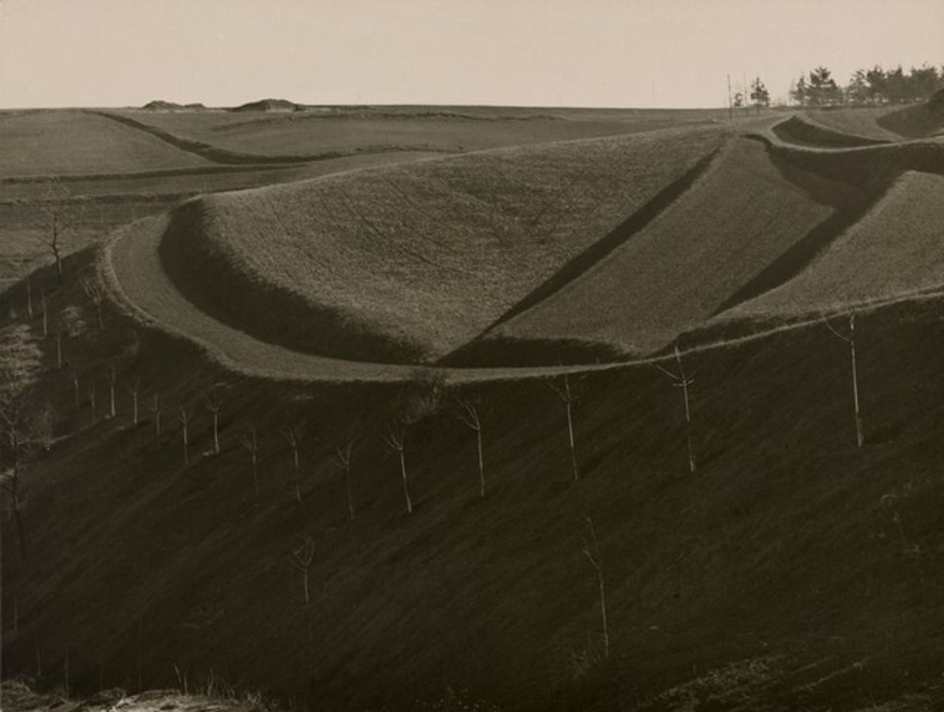 Landscape near Kutna Hora (Kuttenberg) by Jaromír Funke
