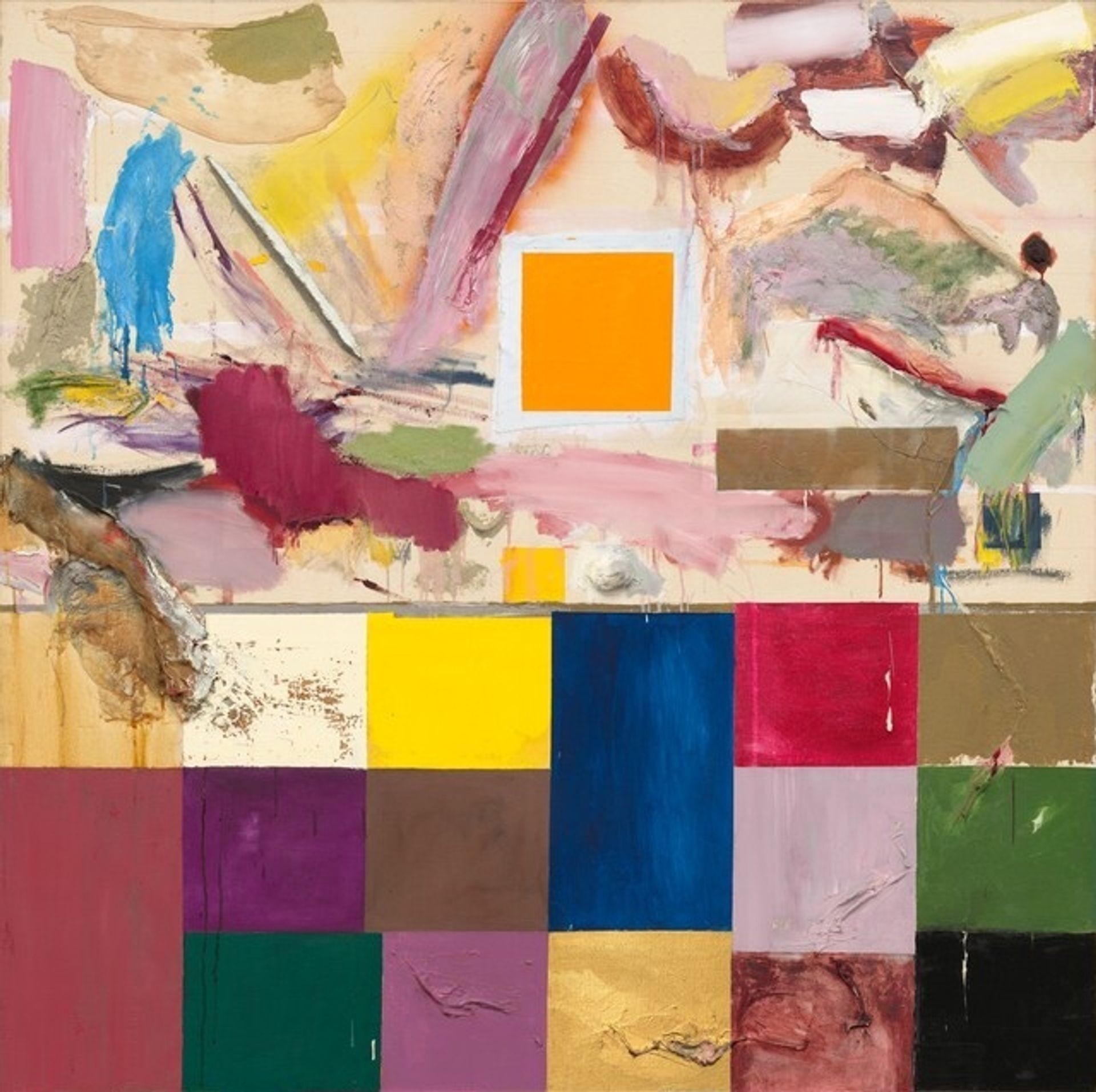 Creek Square by Joan Snyder