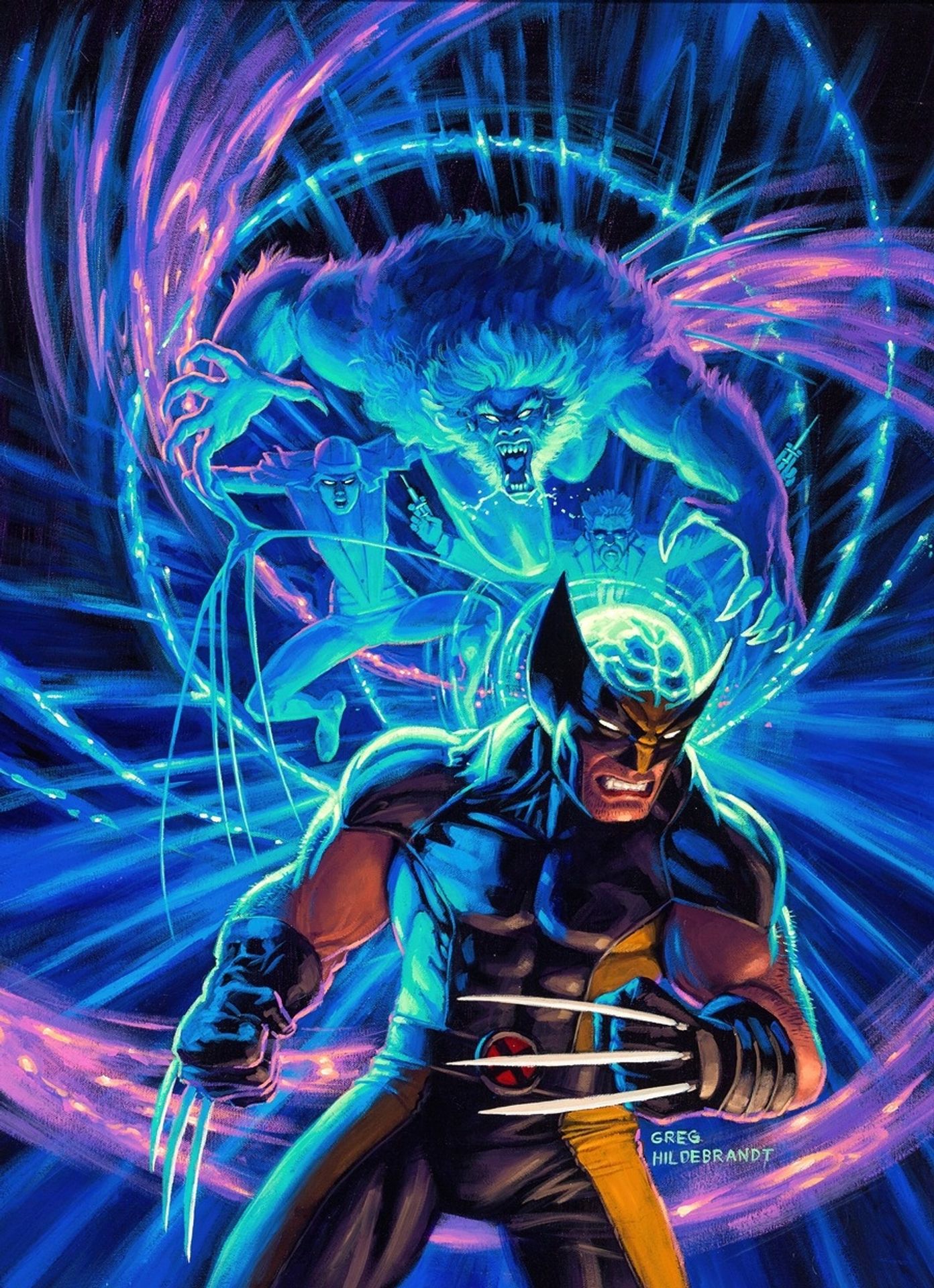 Wolverine #3 Variant Cover by Greg Hildebrandt