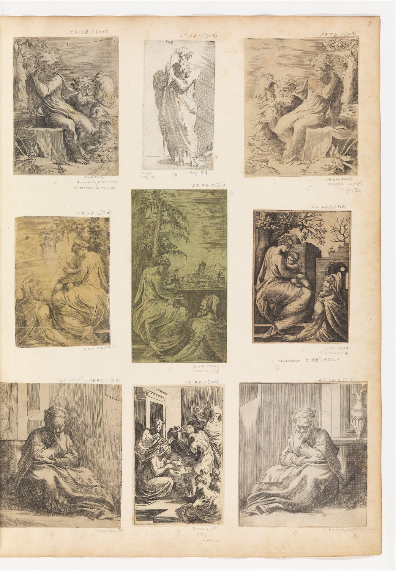 A Youth with Two Old Men by Anonymous