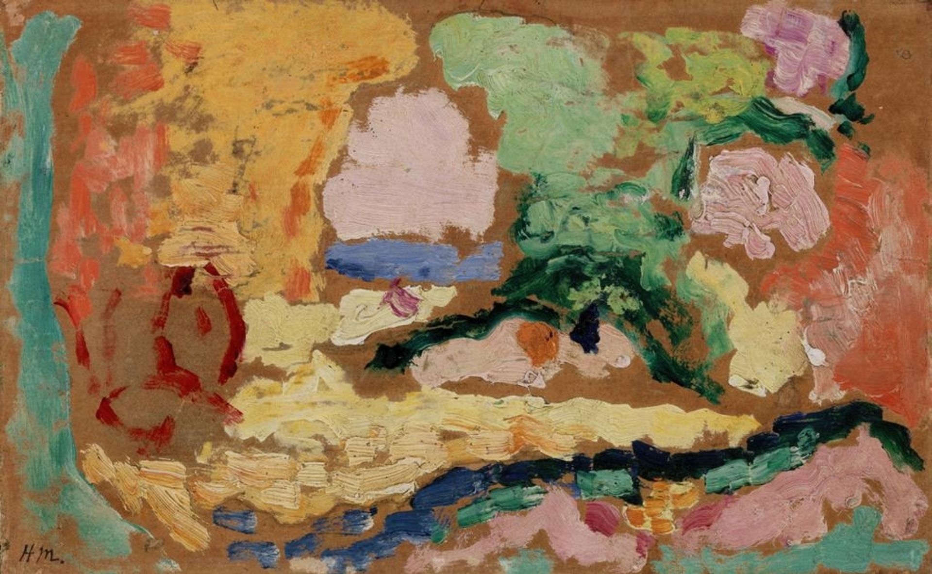 Sketch for Le Bonheur de vivre by Henri Matisse