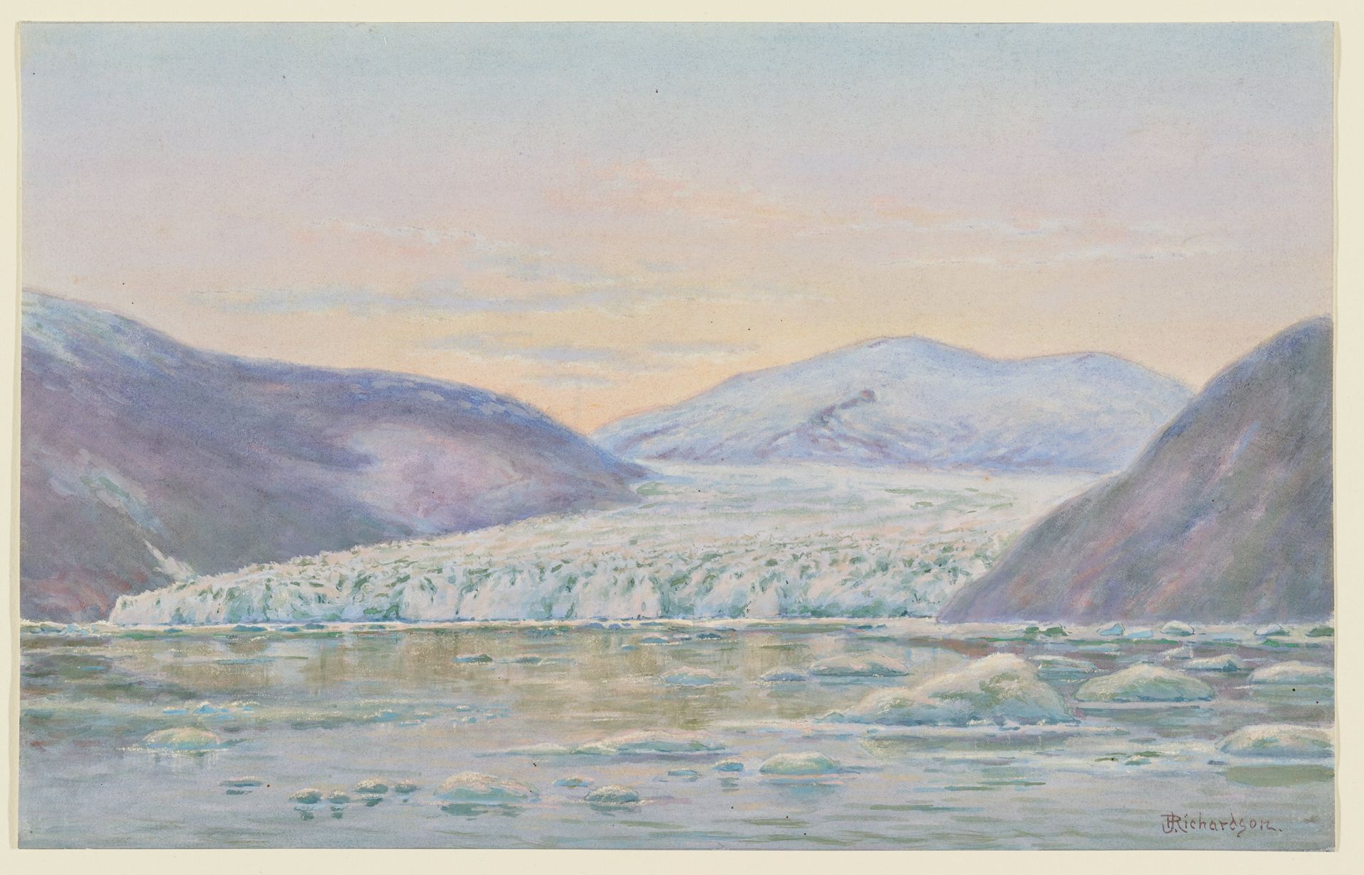 Taku Glacier by Theodore J. Richardson