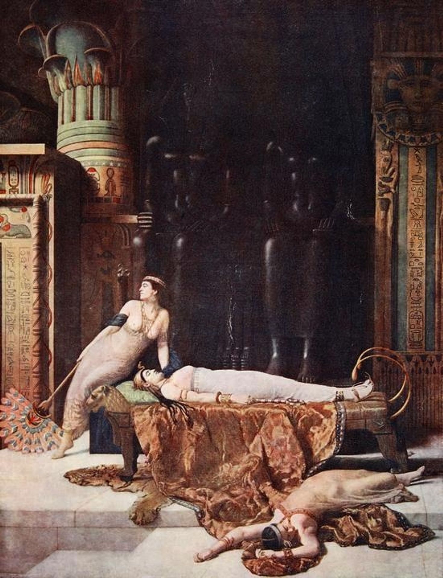 The Death of Cleopatra by John Collier