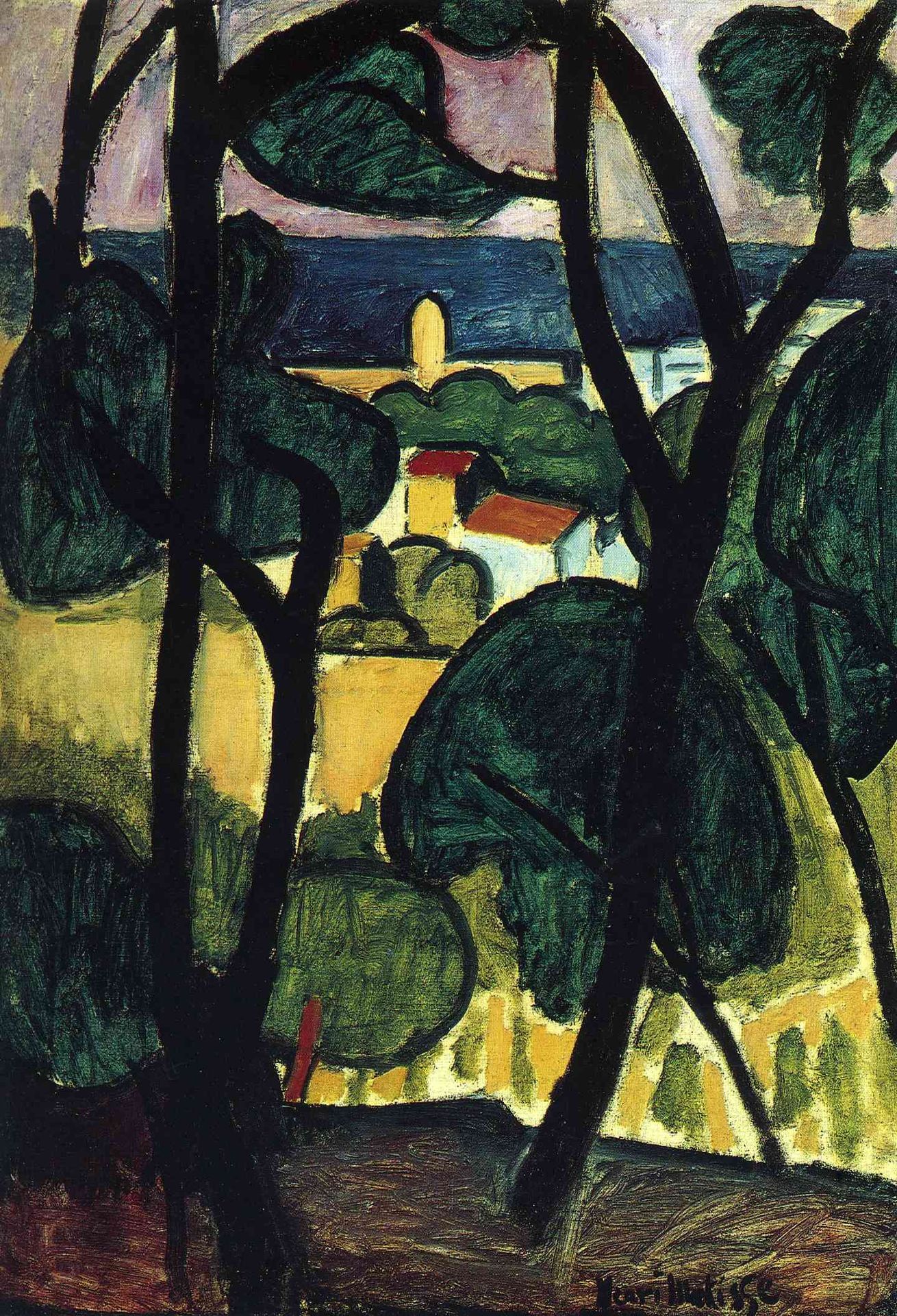 View of Collioure by Henri Matisse