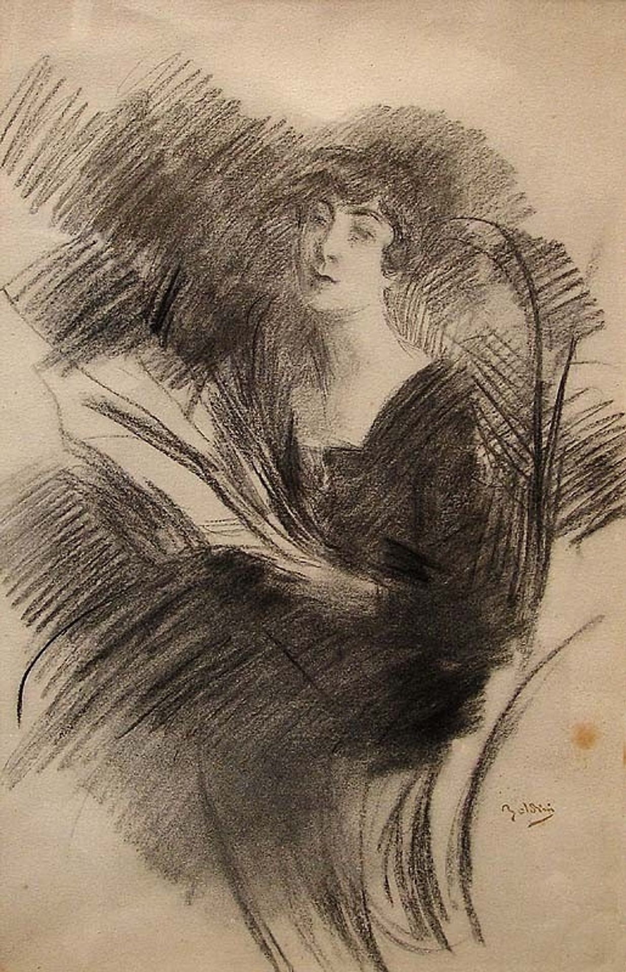 Reading by Giovanni Boldini