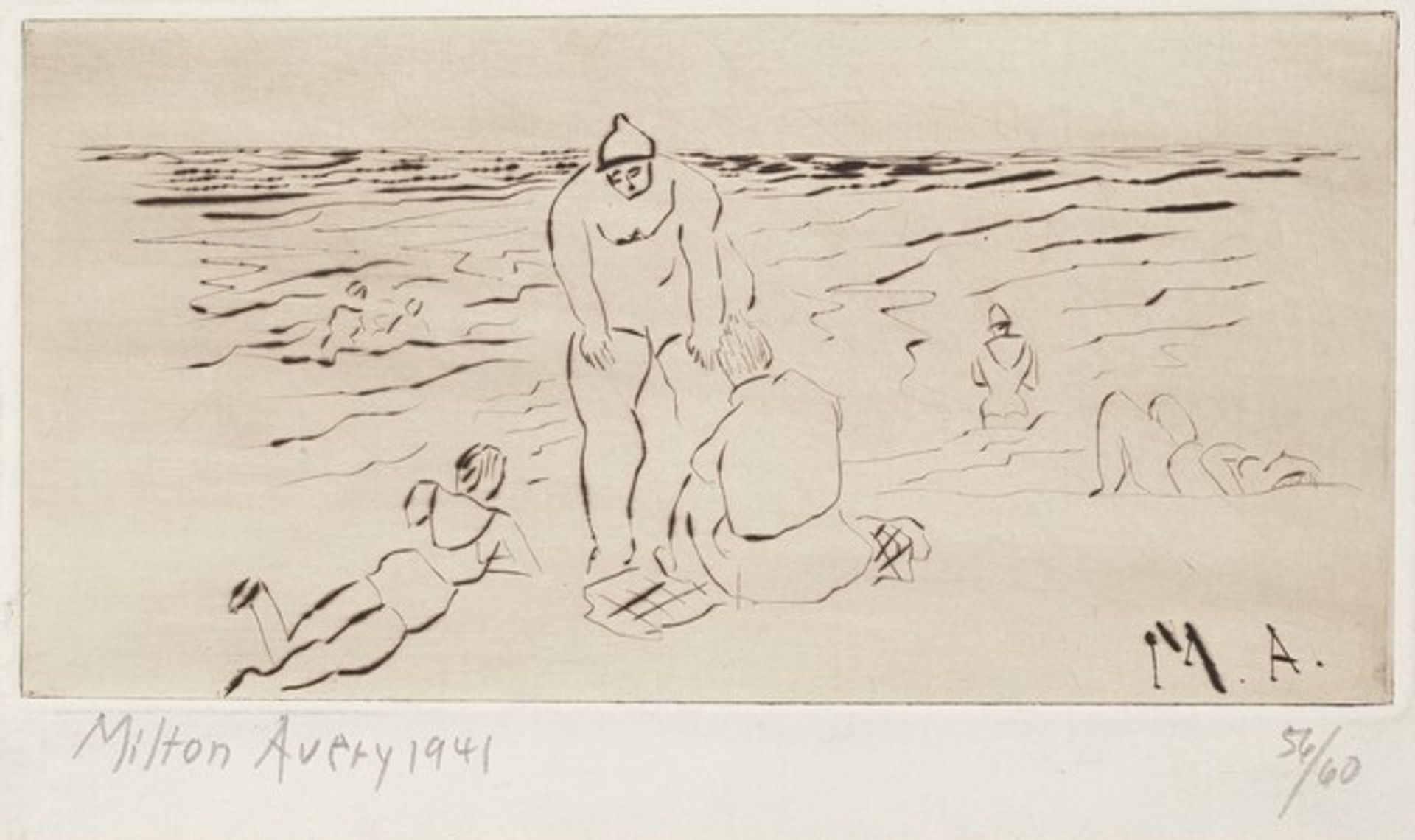 Bathers by Milton Avery