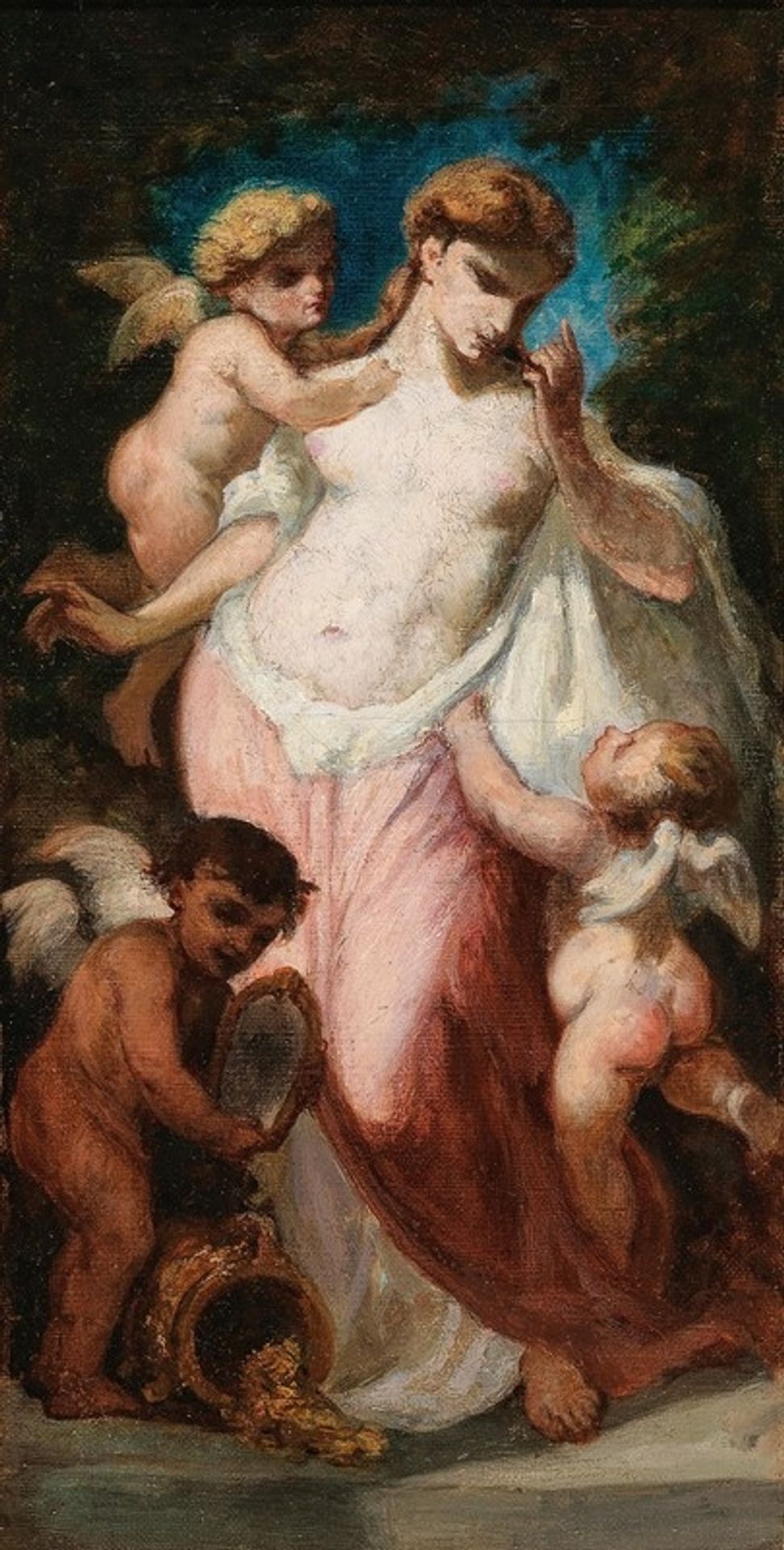 L’Amour et la richesse by Narcisse-Virgilio Diaz