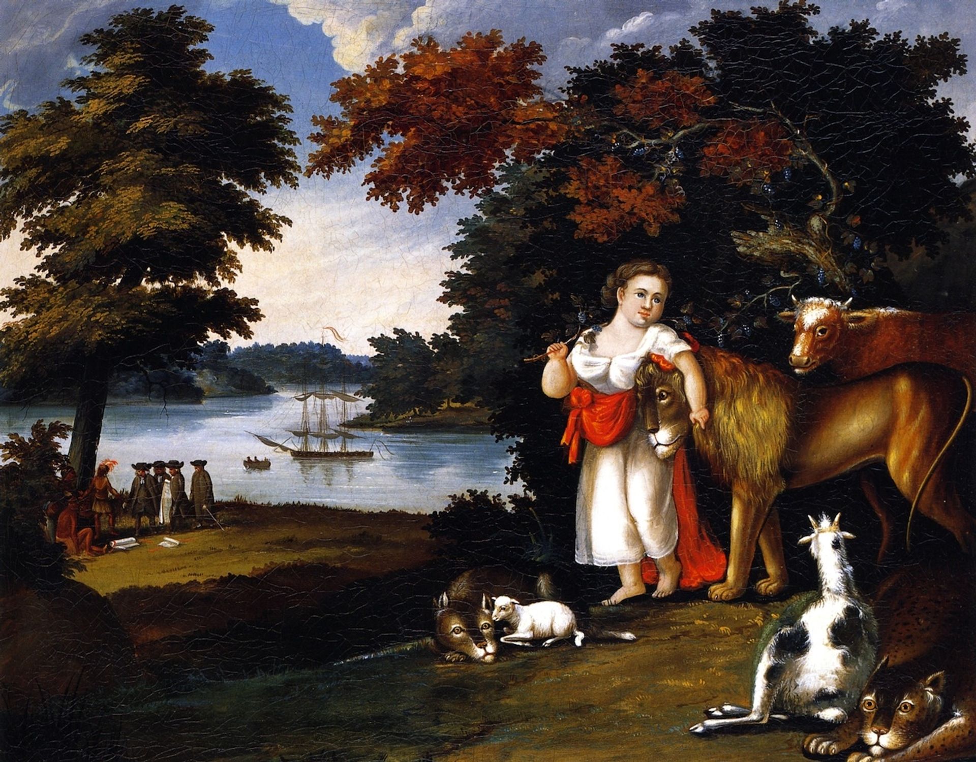 Peaceable Kingdom by Edward Hicks