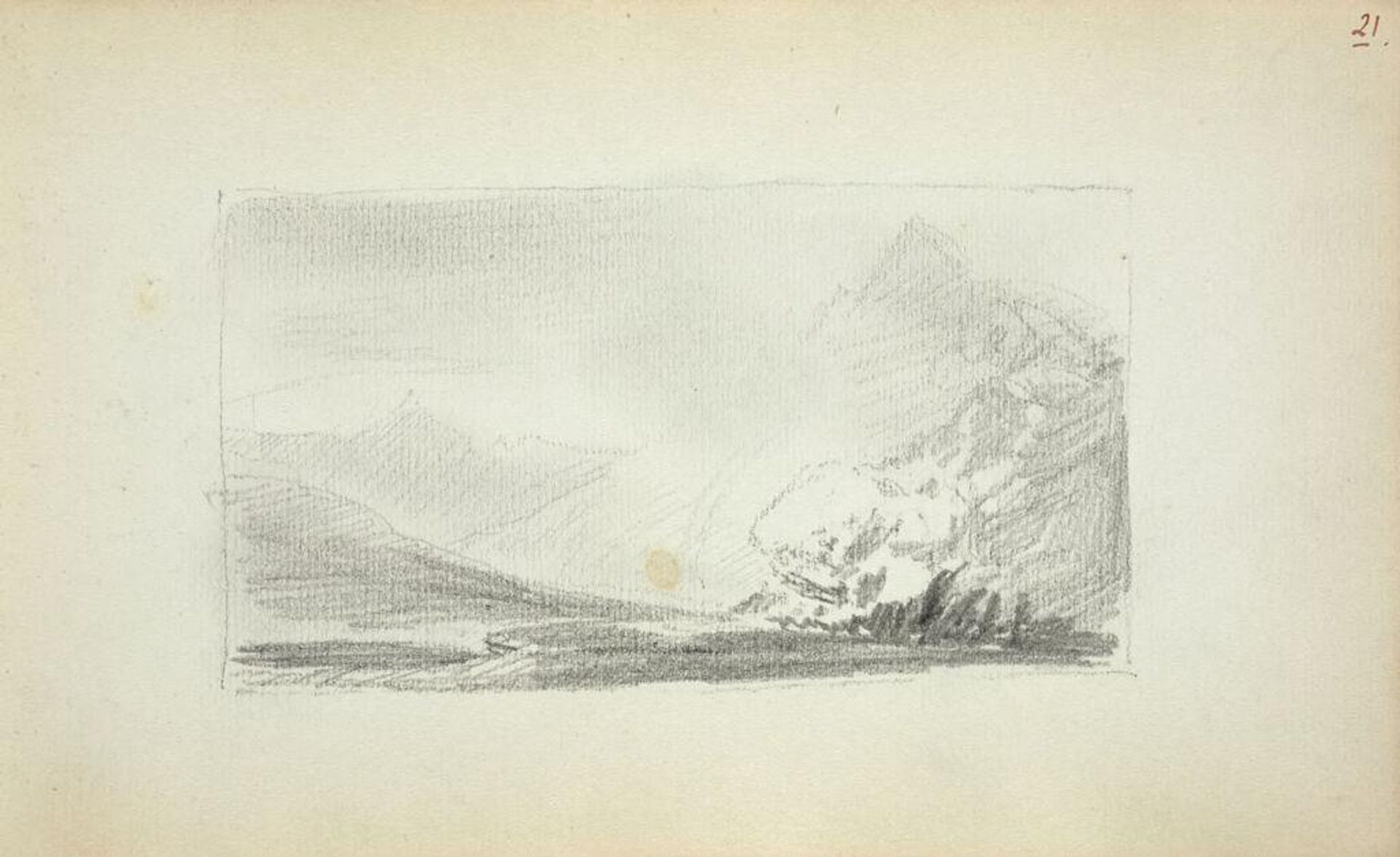 Mountain Landscape by John Singer Sargent