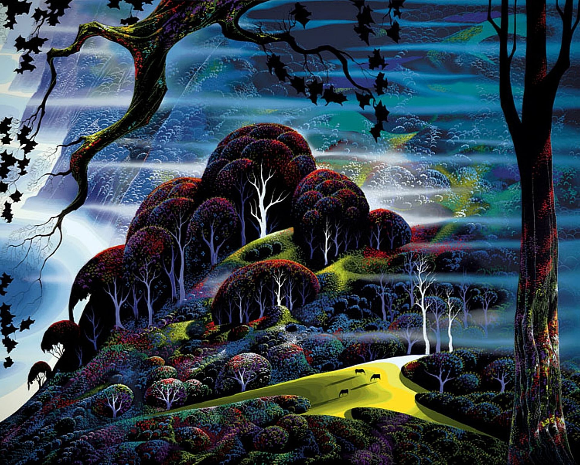 Quiet Solitude by Eyvind Earle