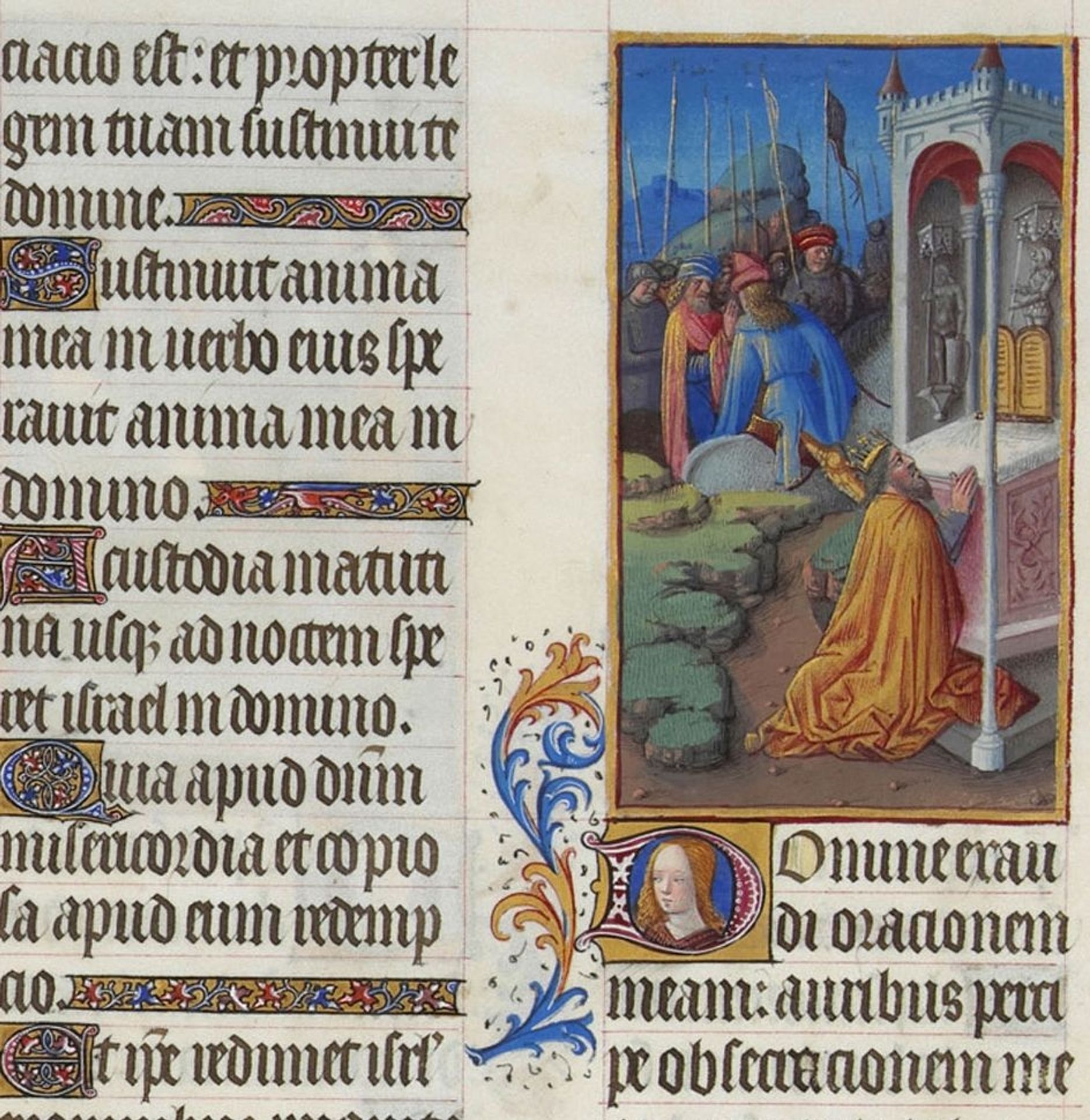 Psalm CXLII by Limbourg brothers