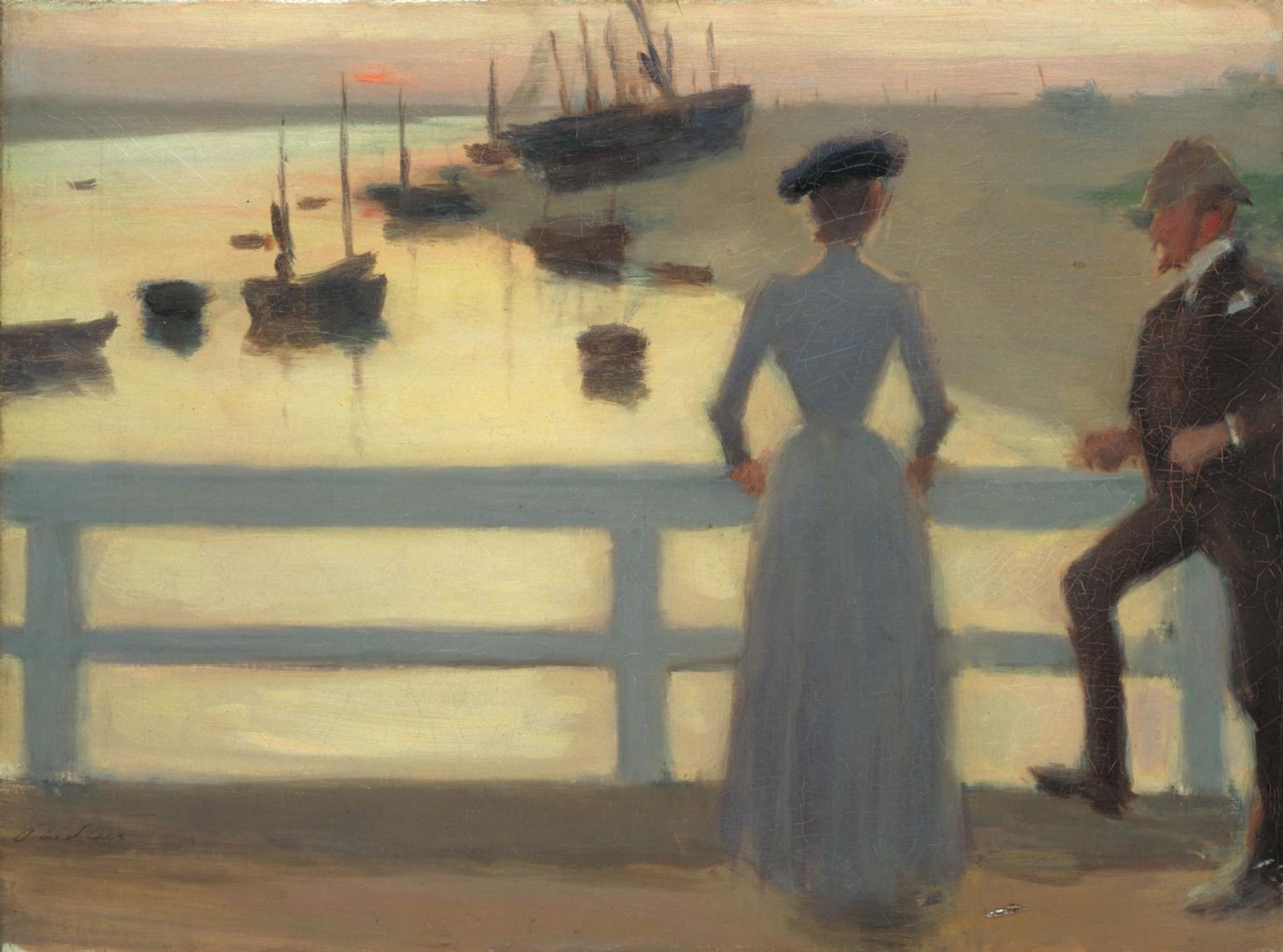 The Bridge by  Philip Wilson Steer