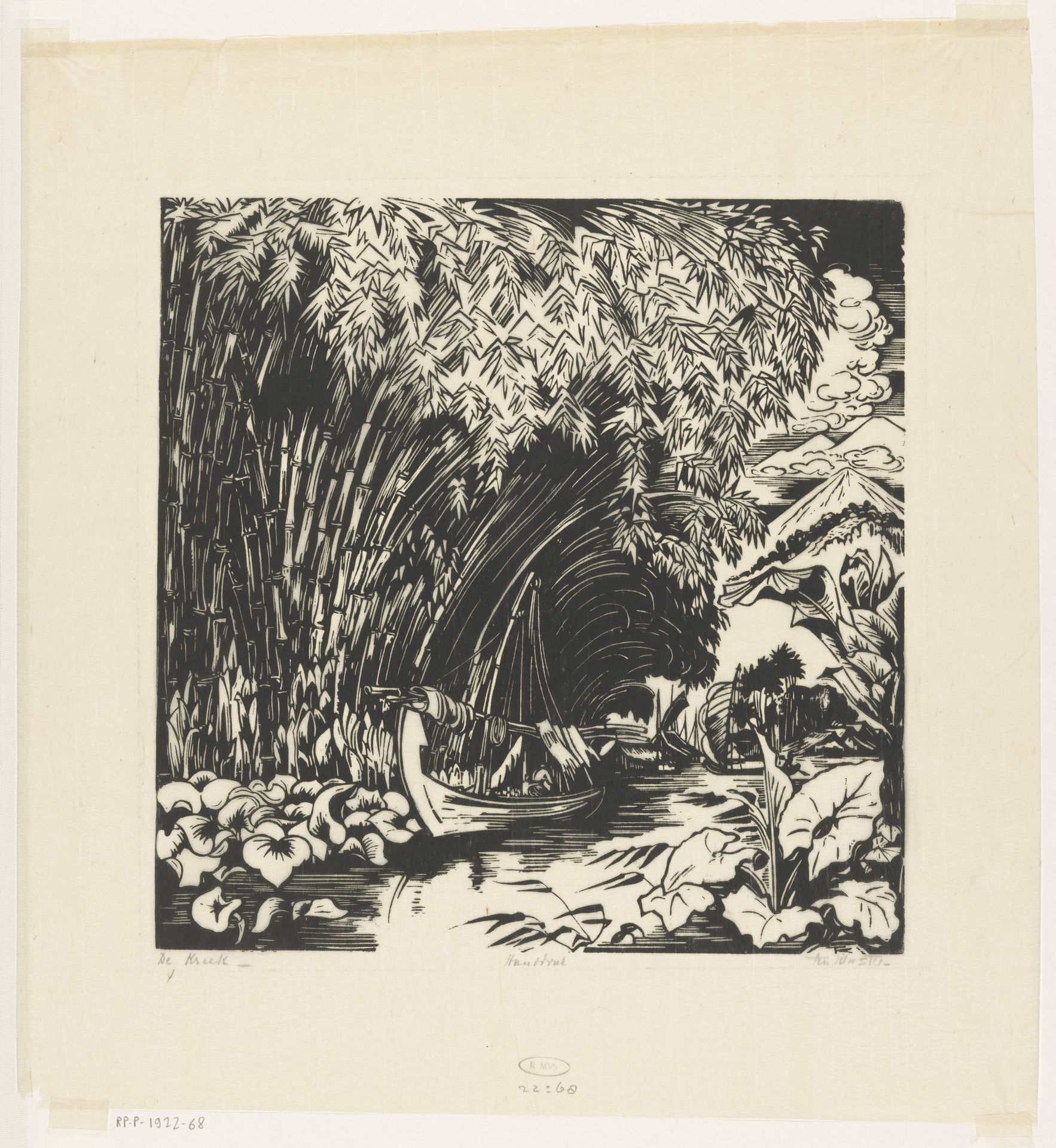 De kreek by Johannes Frederik Engelbert ten Klooster