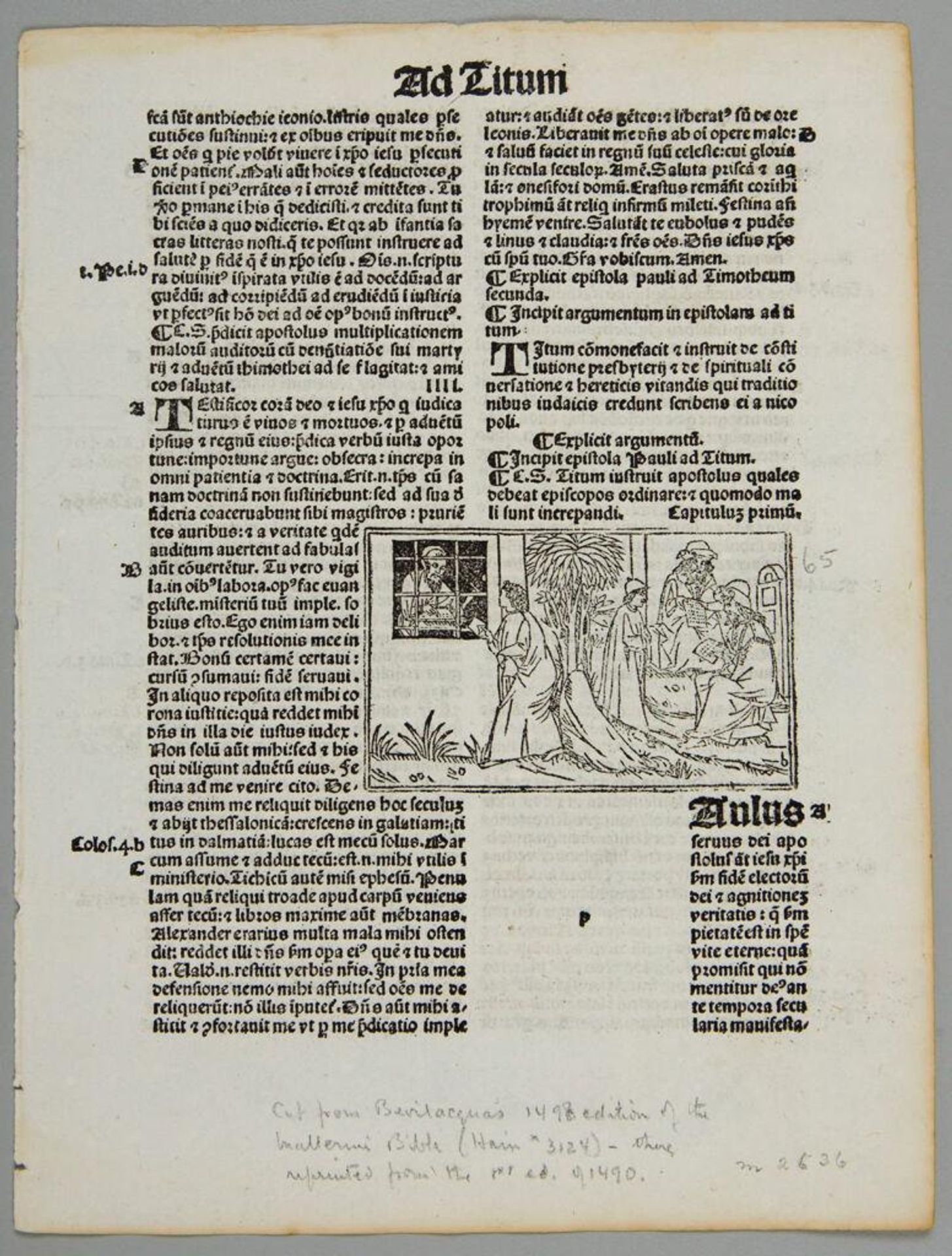 Illustration from Titus 4 by Anonymous