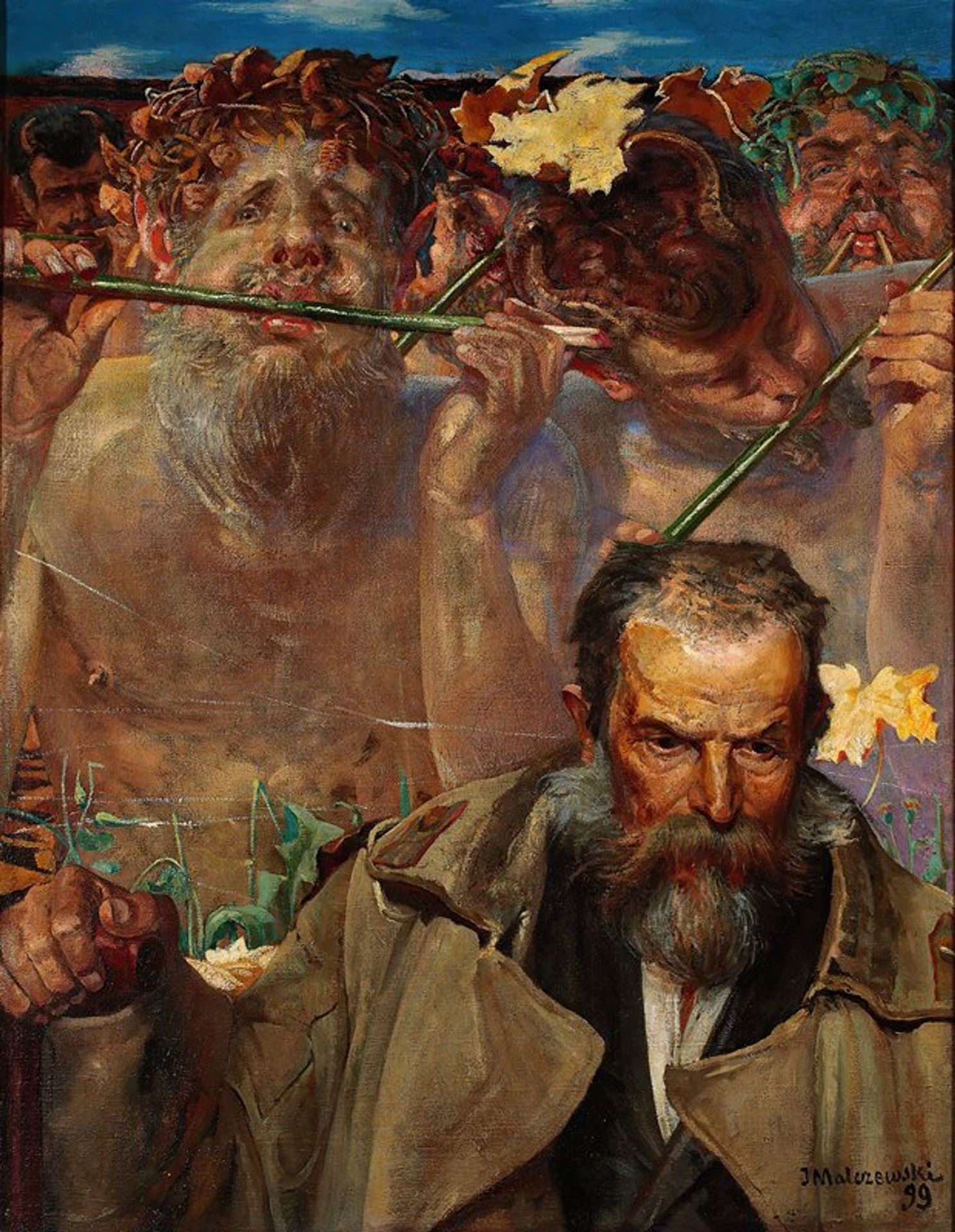 Story of a Song – Portrait of Adam Asnyk by Jacek Malczewski