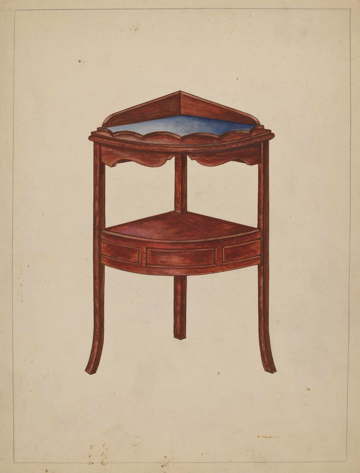 Corner Wash-stand by Charlotte Winter