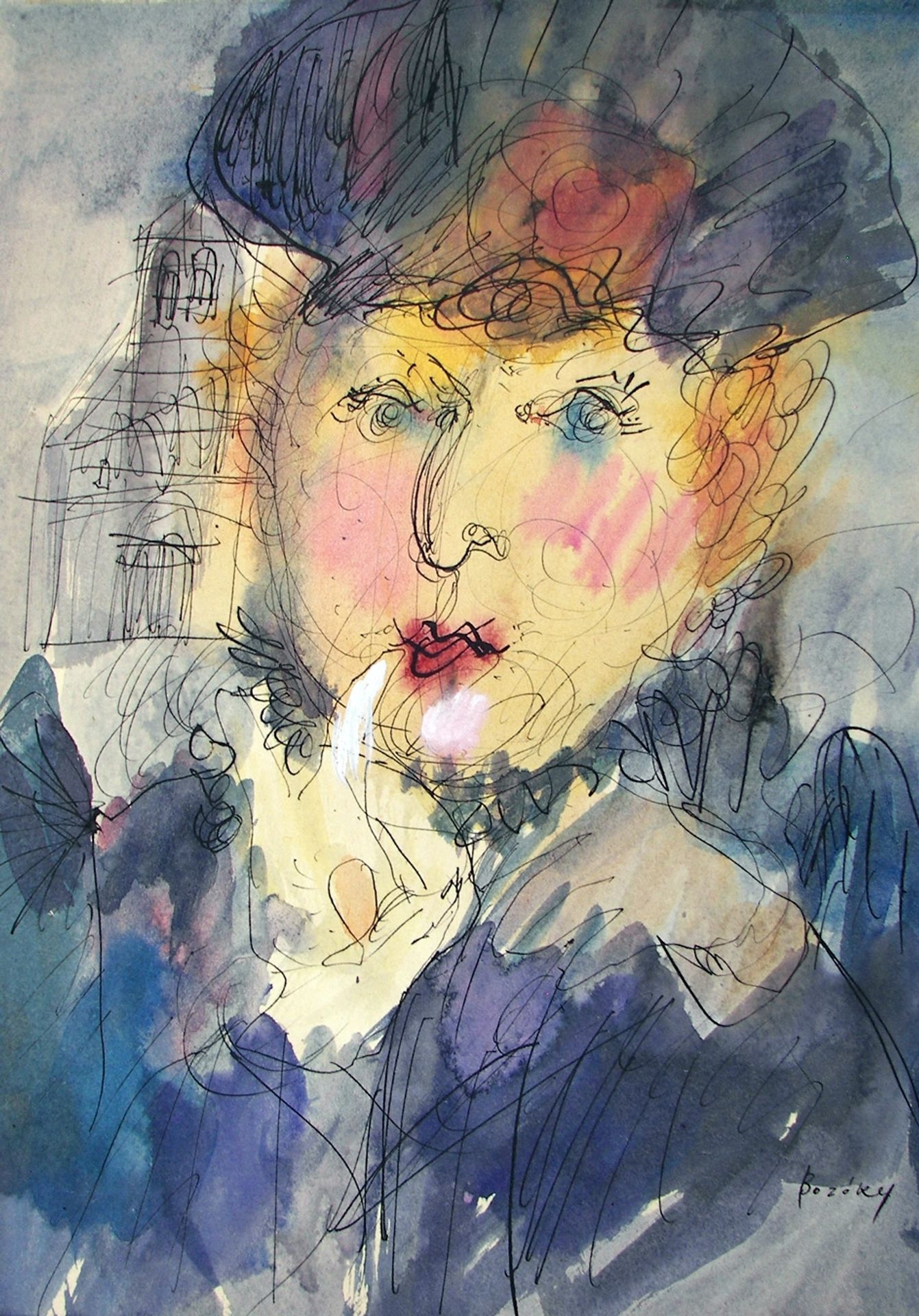 Proust: Madame Verdurin by Maria Bozoky