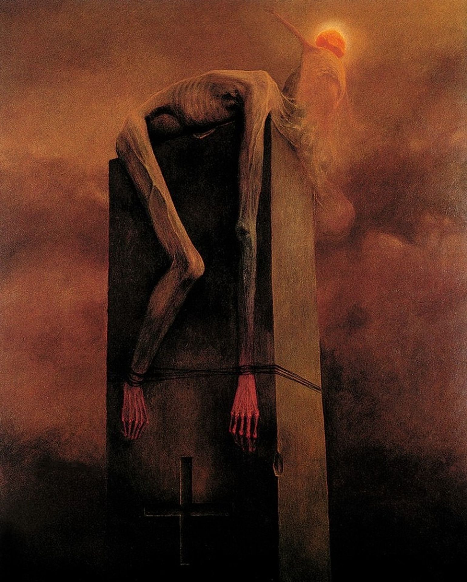 Untitled by Zdzislaw Beksinski