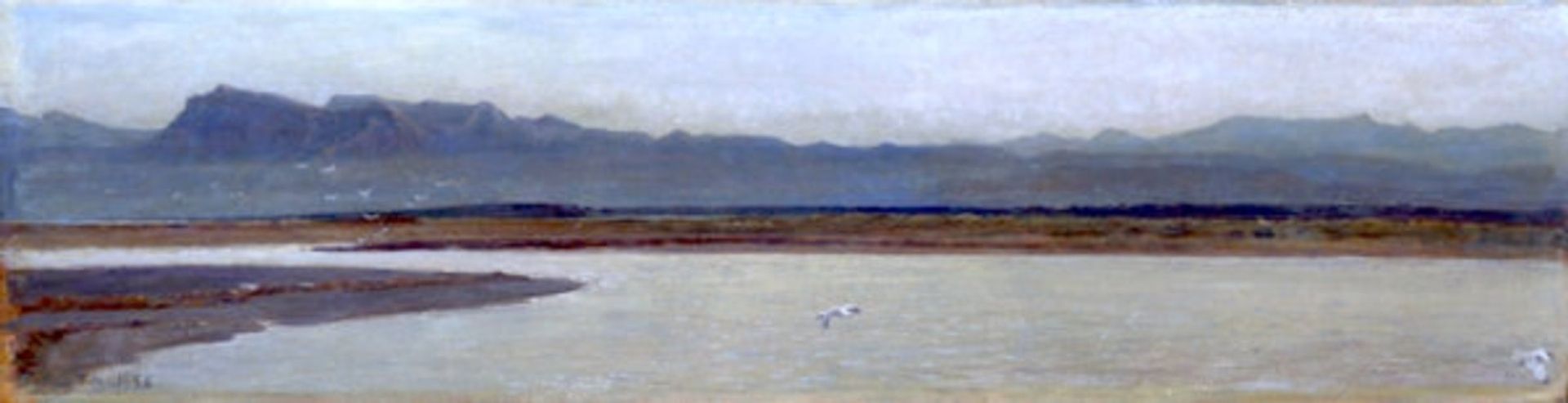 Mouth of the Arno by Giovanni (Nino) Costa