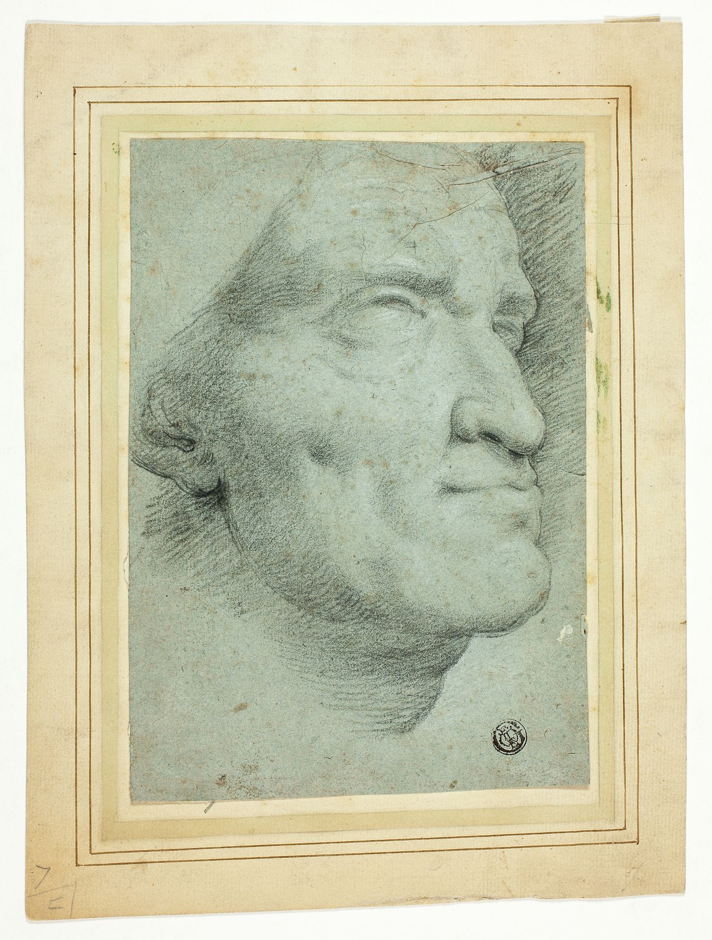 Bust of Roman Emperor by Anonymous