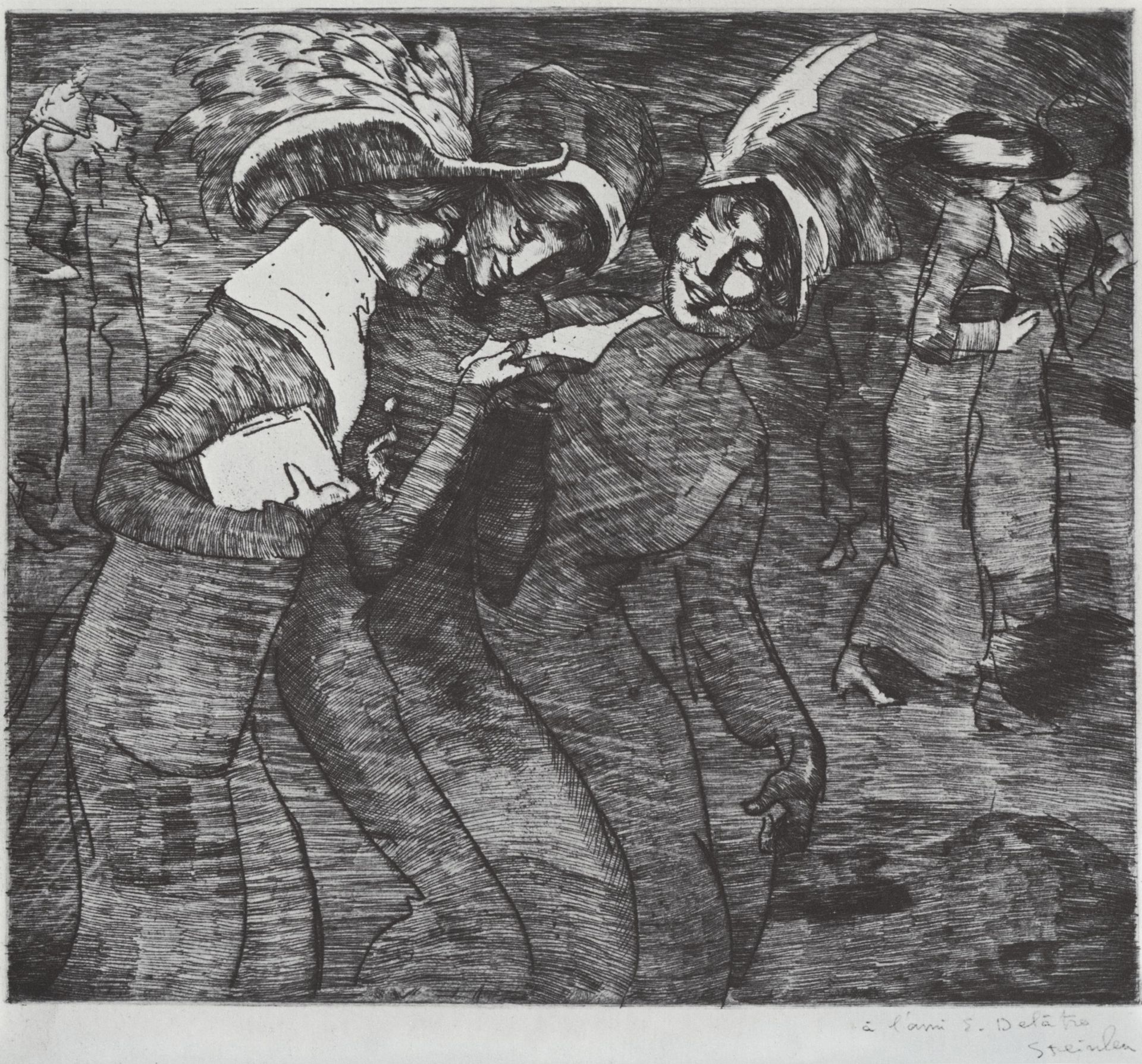 La Lettre by Théophile Alexandre Steinlen