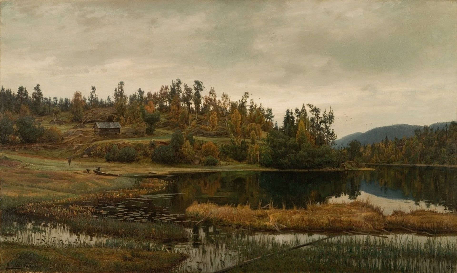 Ved Oklungen, Porsgrund by Amaldus Nielsen
