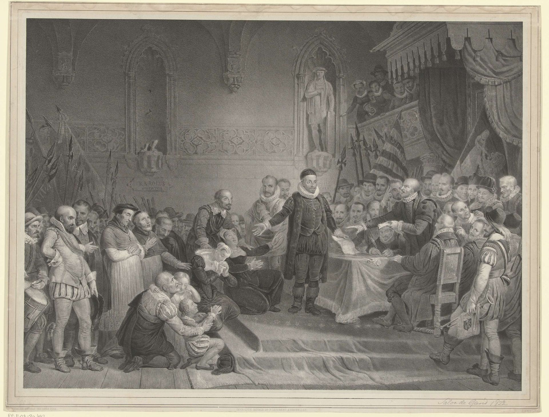 De voorspraak van Prins Willem I ten behoeve van de Rooms Katholieke gevangenen te Gent in 1578 by Joseph Pinnoy
