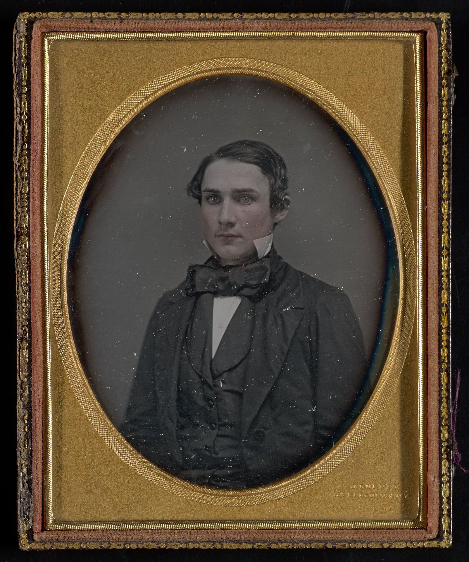Untitled [bust portrait of a young man] by Jeremiah Gurney