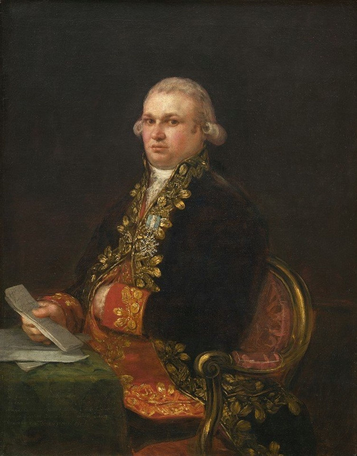 Don Antonio Noriega by Francisco de Goya